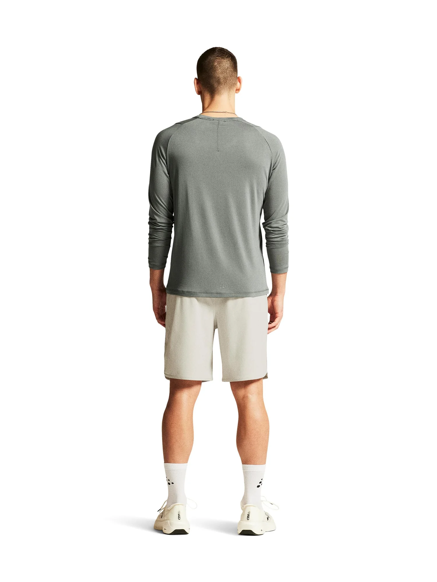 Футболка Craft Collective Bi-Blend Longsleeve Tee — изображение 3 из 5, листовой зеленый
