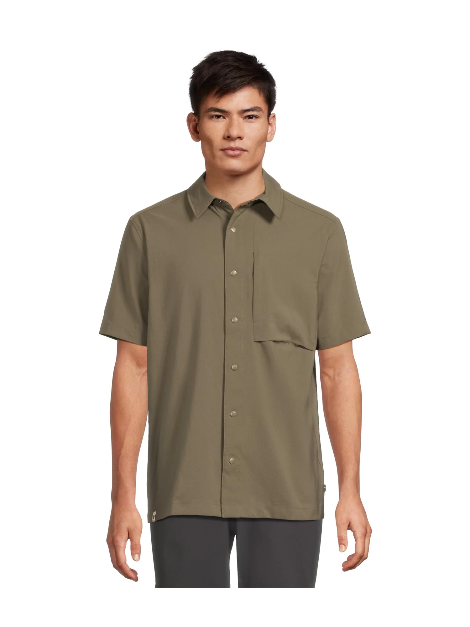 Рубашка Fjällräven High Coast Pack Shirt SS M — изображение 1 из 5, зеленый