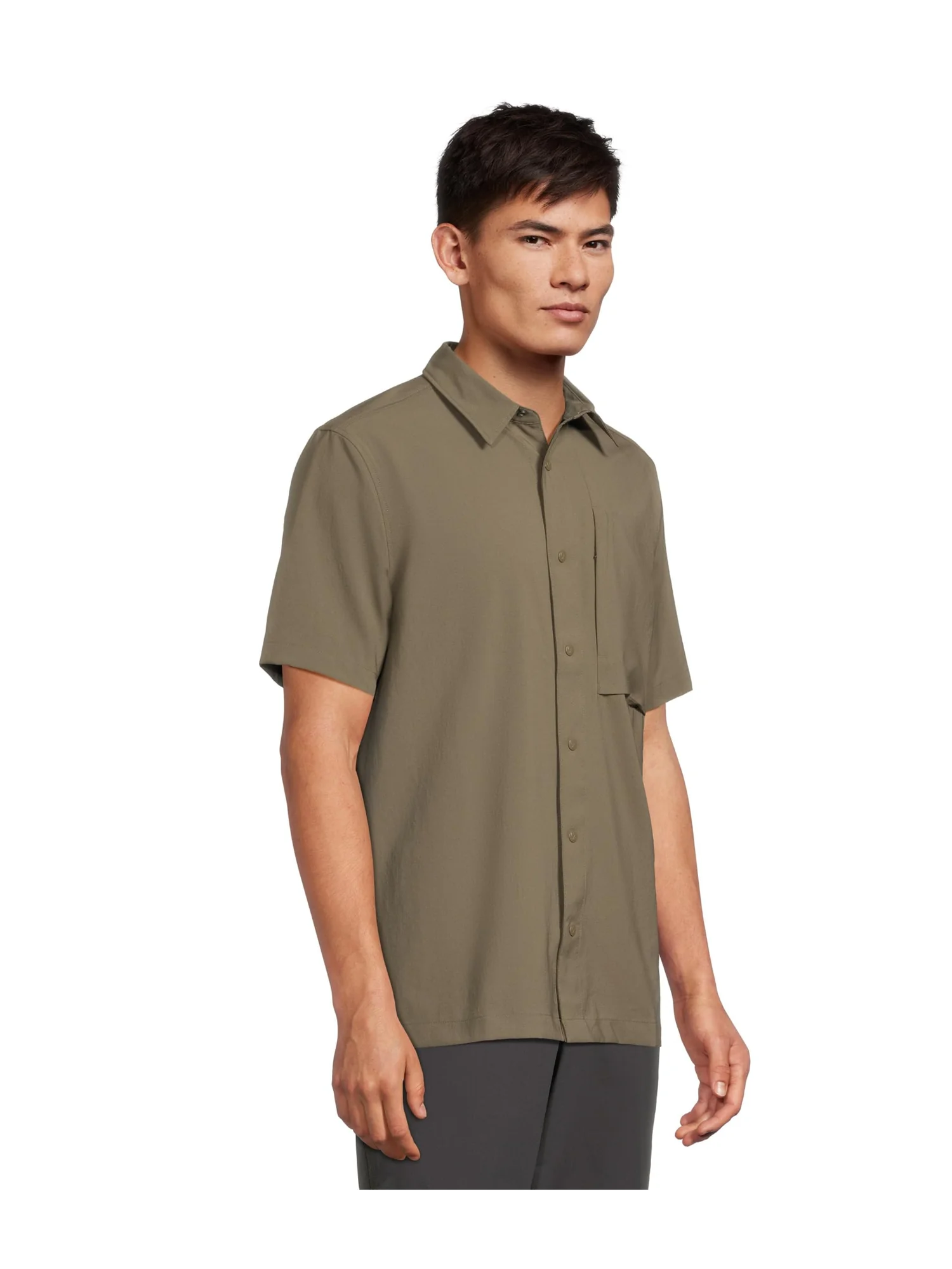 Рубашка Fjällräven High Coast Pack Shirt SS M — изображение 2 из 5, зеленый