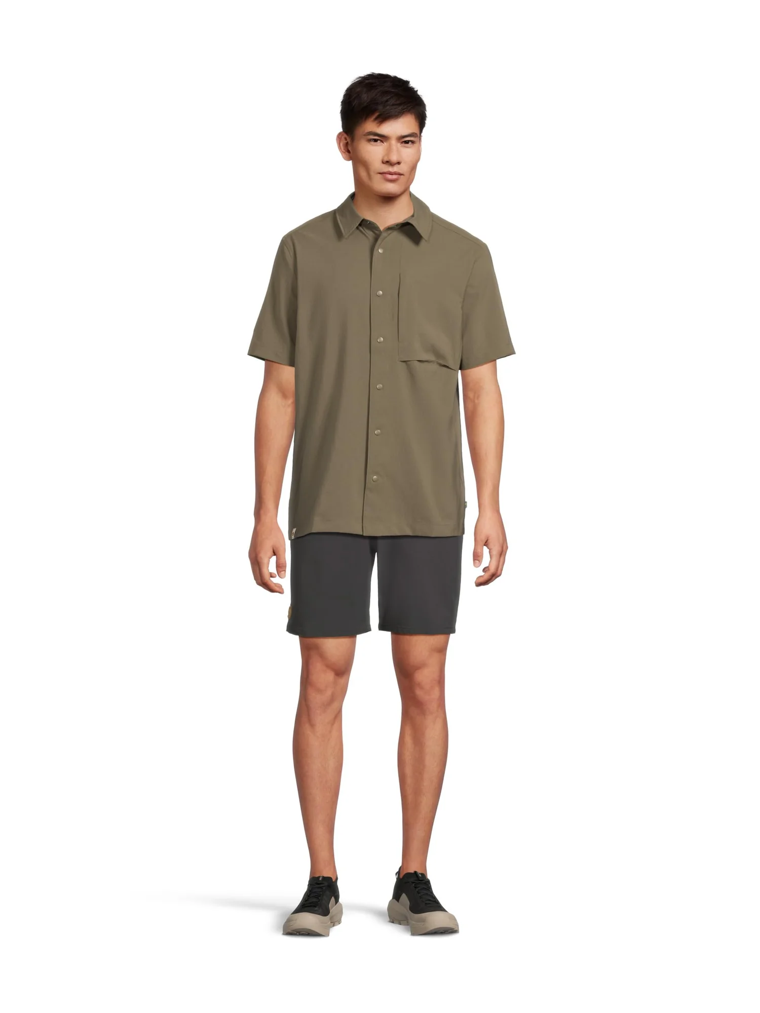 Рубашка Fjällräven High Coast Pack Shirt SS M — изображение 5 из 5, зеленый