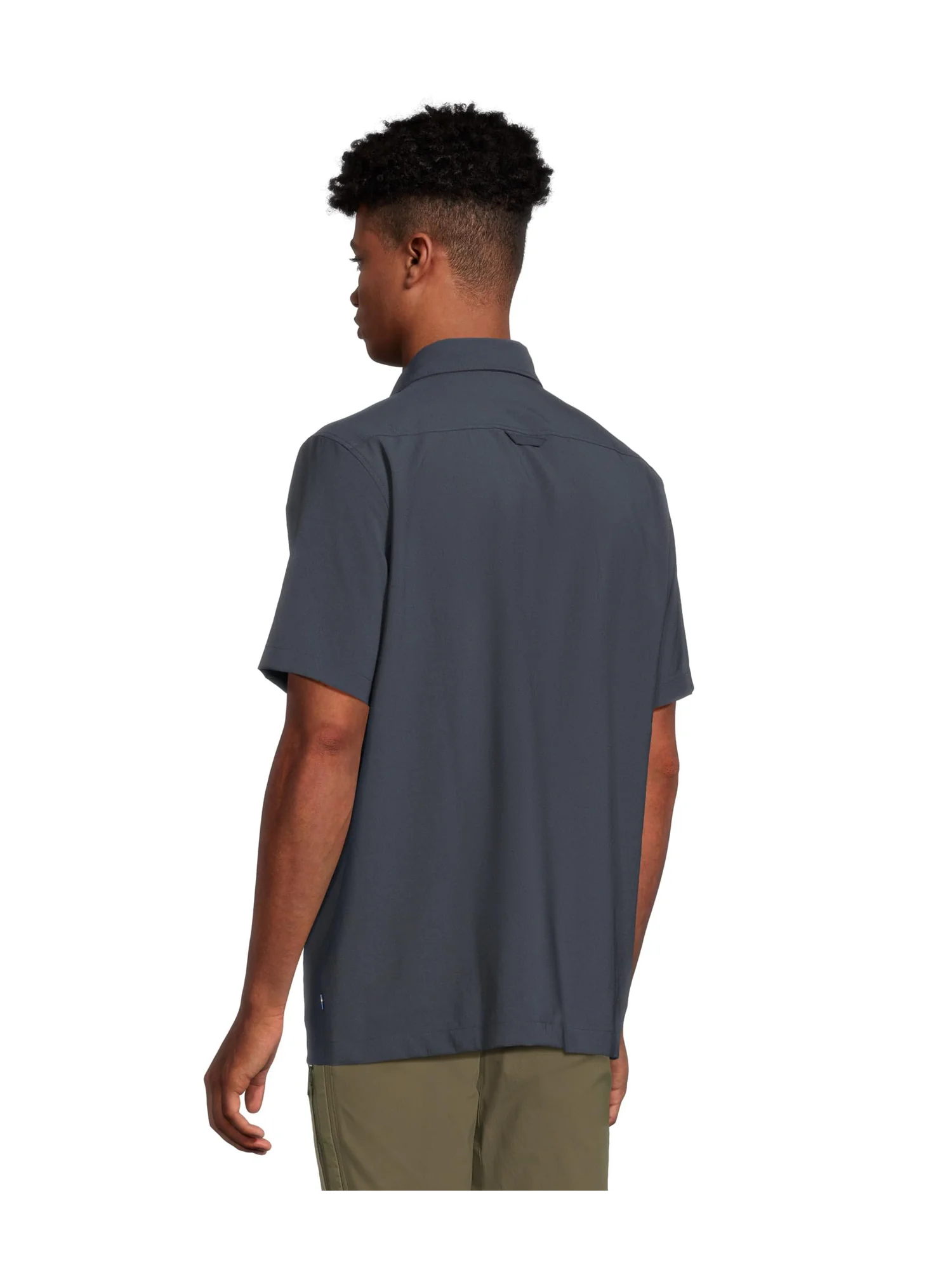 Рубашка Fjällräven High Coast Pack Shirt SS M — изображение 3 из 5, темный темно-синий