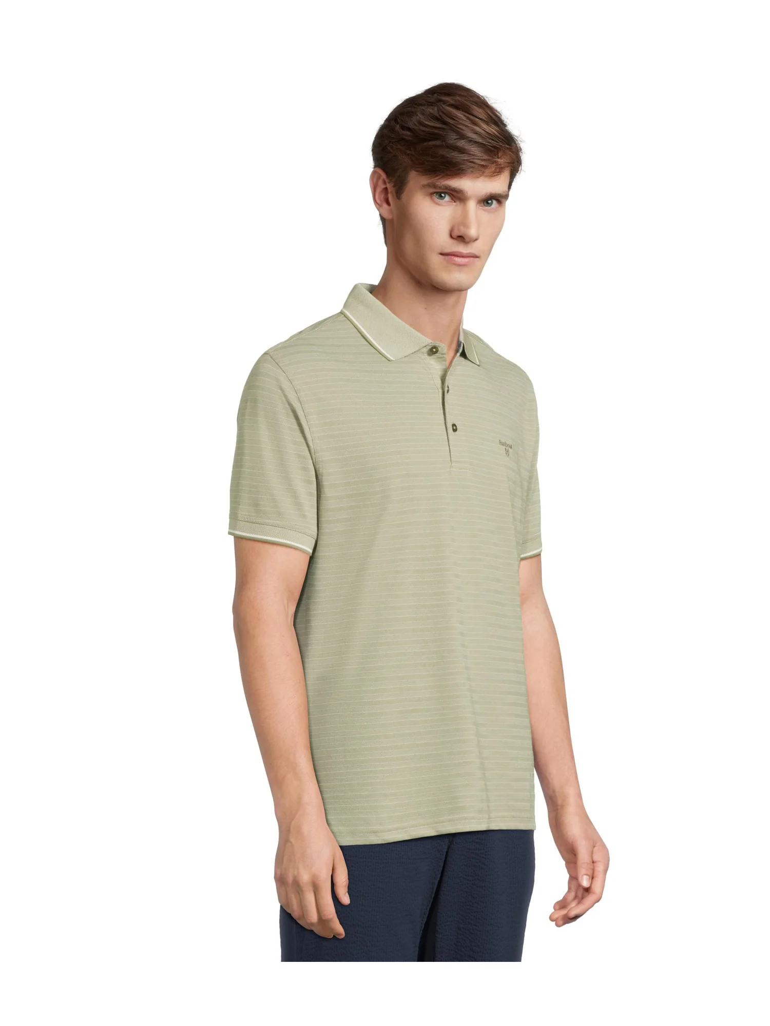 Поло Barbour Taverham Performance Polo Shirt — изображение 2 из 5, зеленый