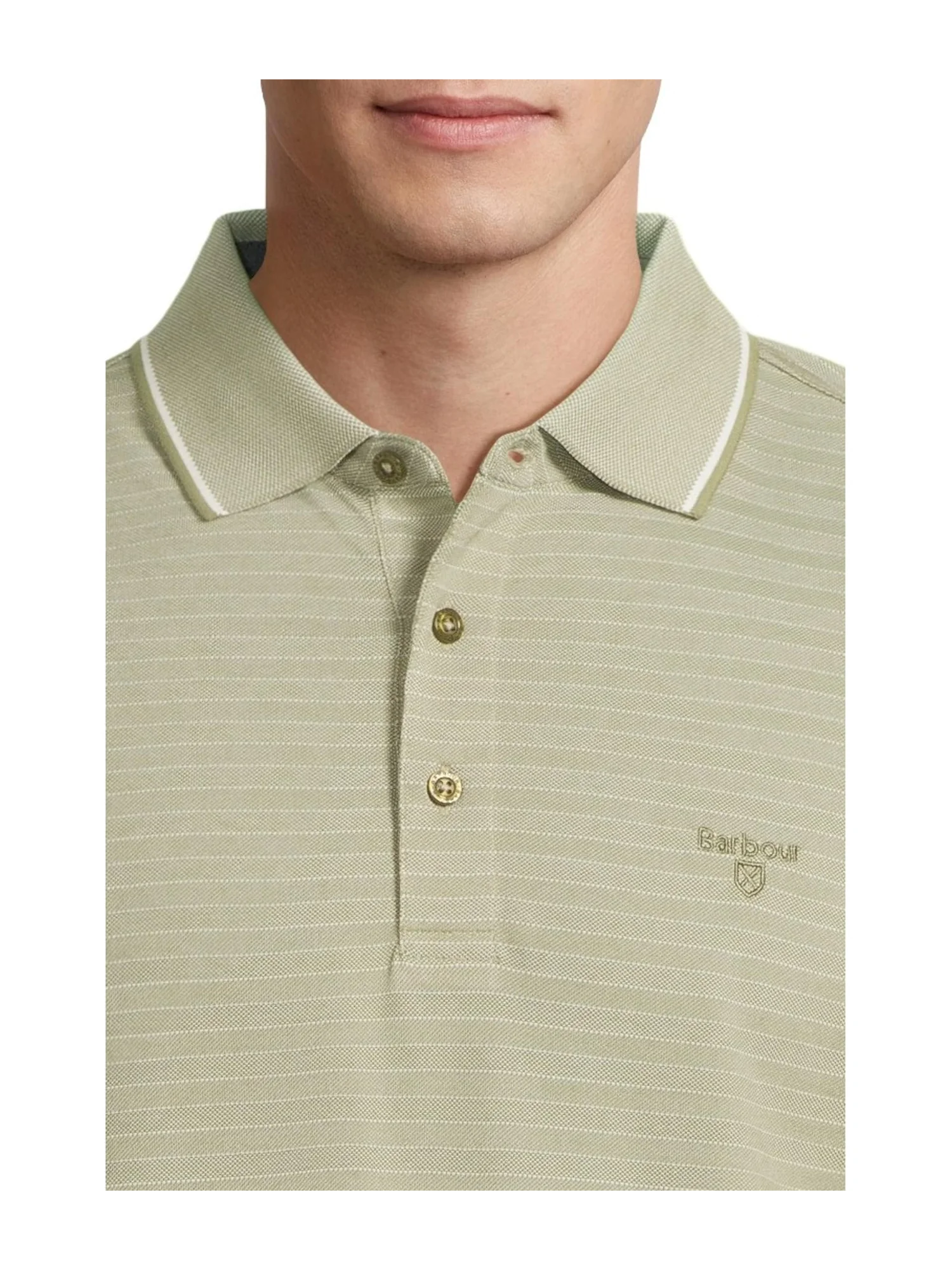 Поло Barbour Taverham Performance Polo Shirt — изображение 4 из 5, зеленый