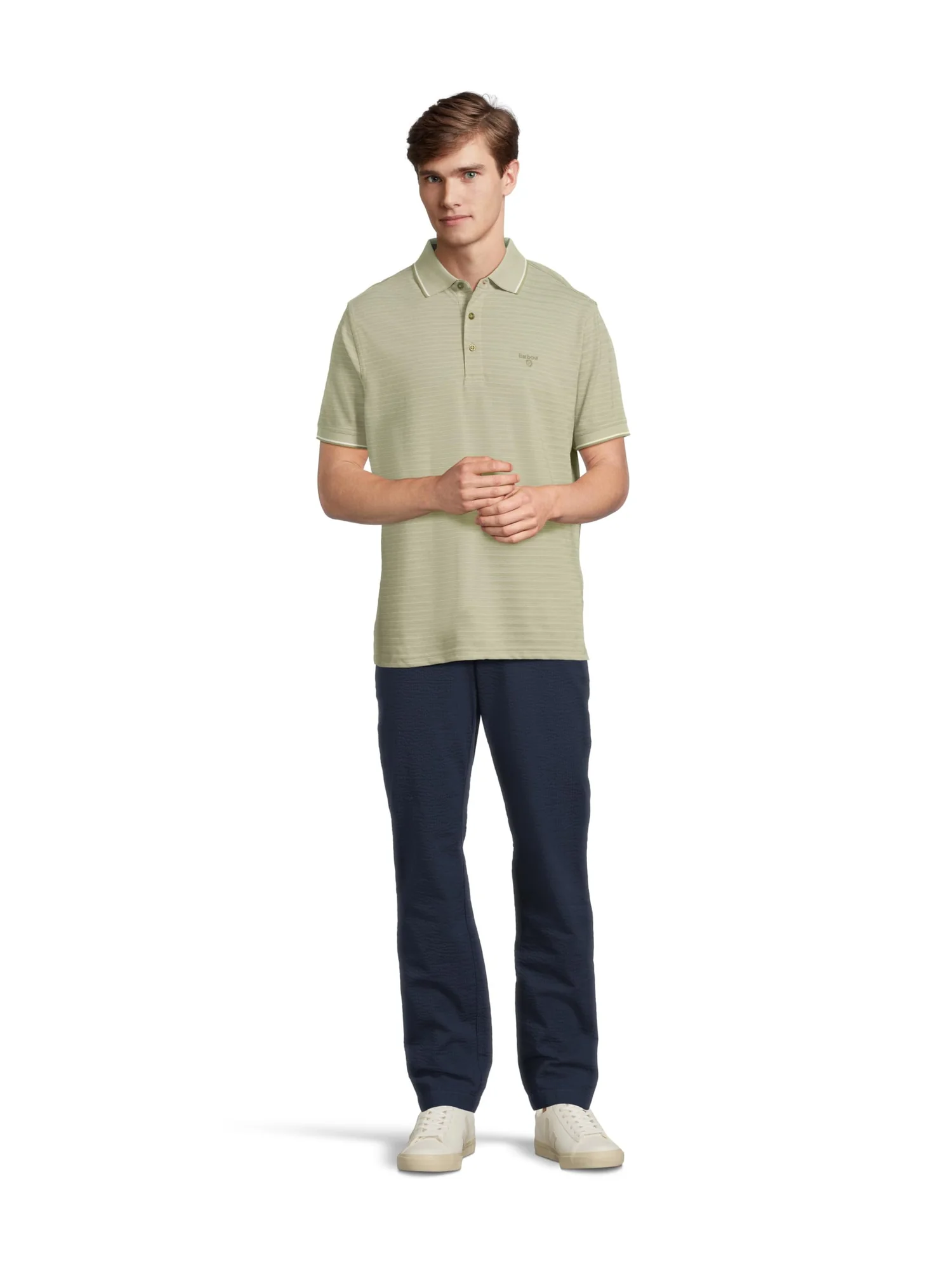 Поло Barbour Taverham Performance Polo Shirt — изображение 5 из 5, зеленый