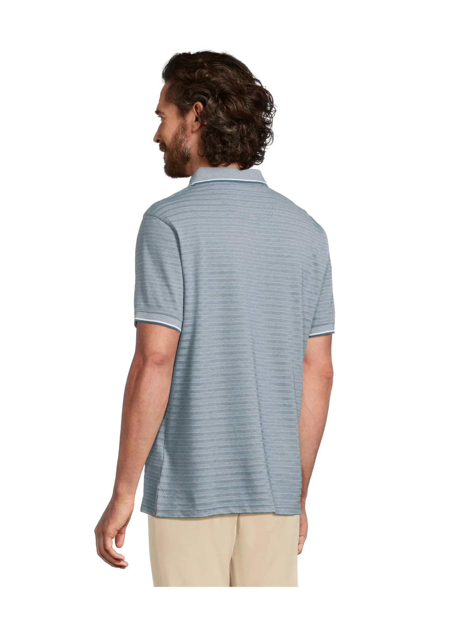 Поло Barbour Taverham Performance Polo Shirt — изображение 3 из 5, синий