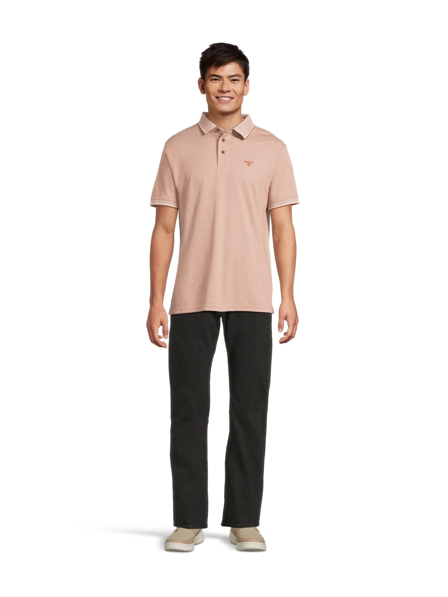 Поло Barbour Heydon Performance Polo — изображение 5 из 5, темно-ржавчина