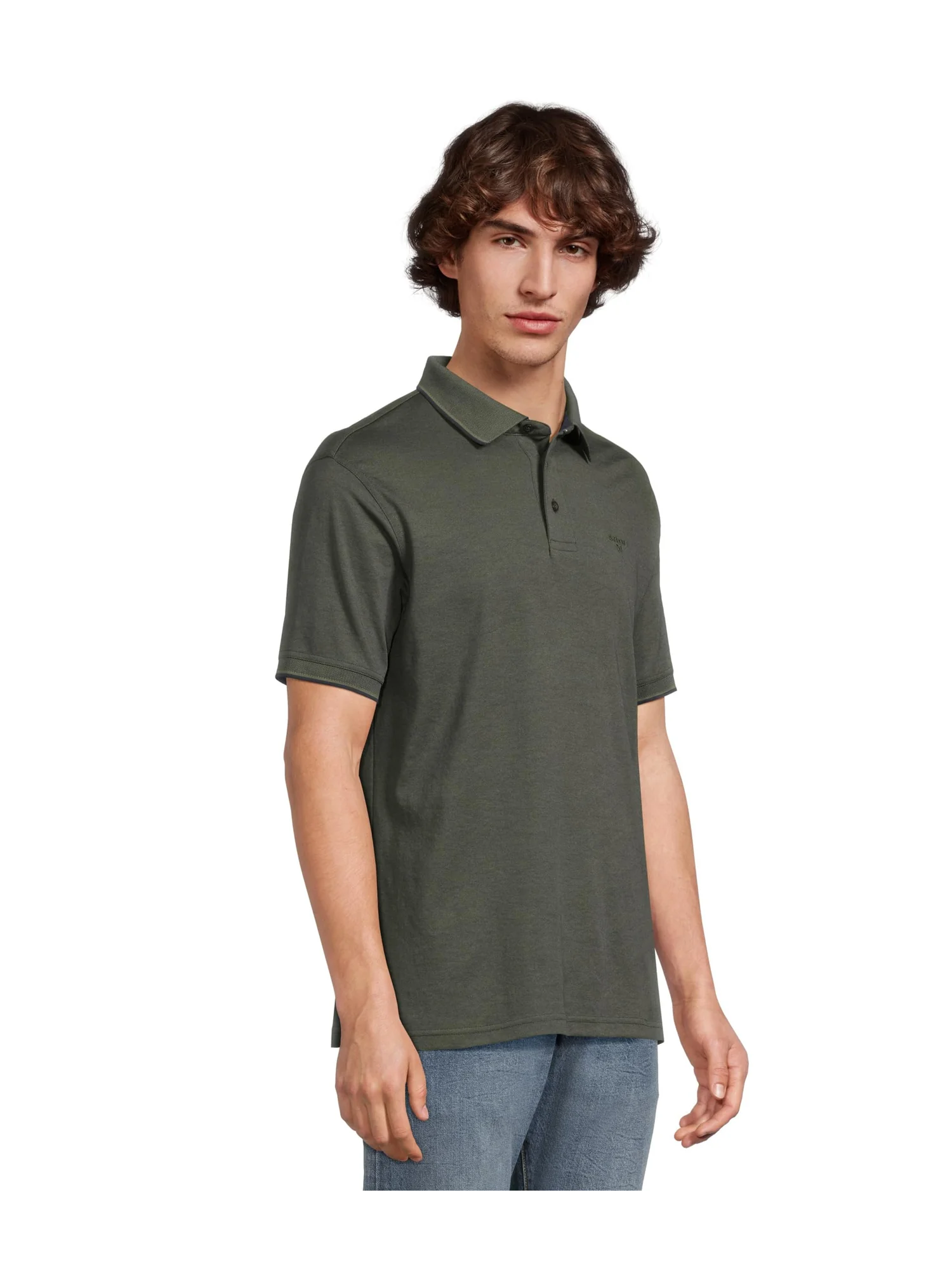 Поло Barbour Heydon Performance Polo — изображение 2 из 5, оливковый