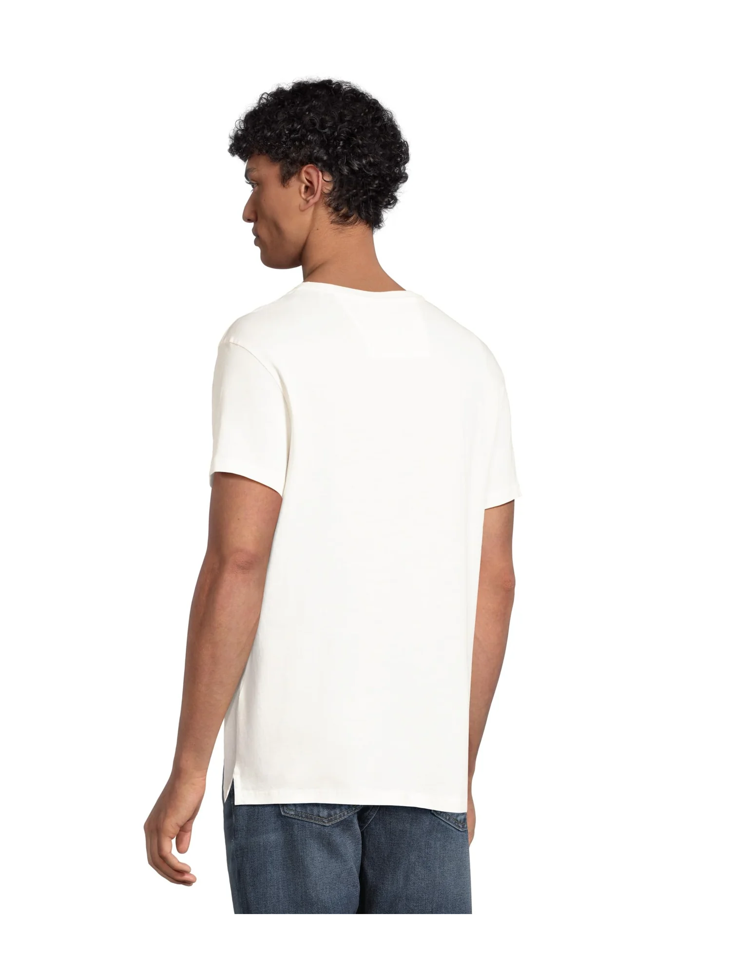 Футболка John Varvatos Multi Peace Hand Tee KG4261Z4 — изображение 3 из 5, белый