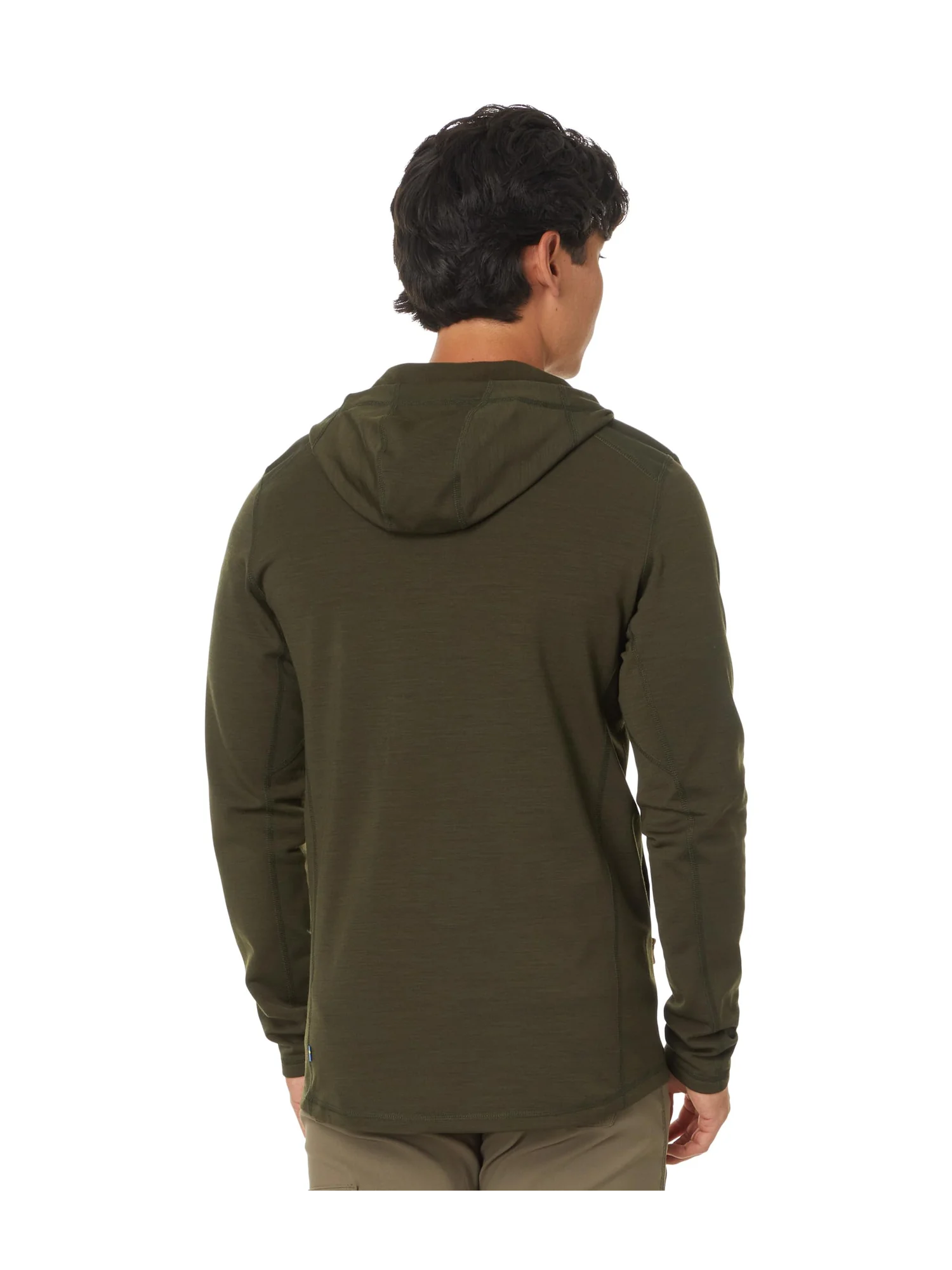 Худи Fjällräven Keb Fleece Hoodie — изображение 2 из 4, зеленый