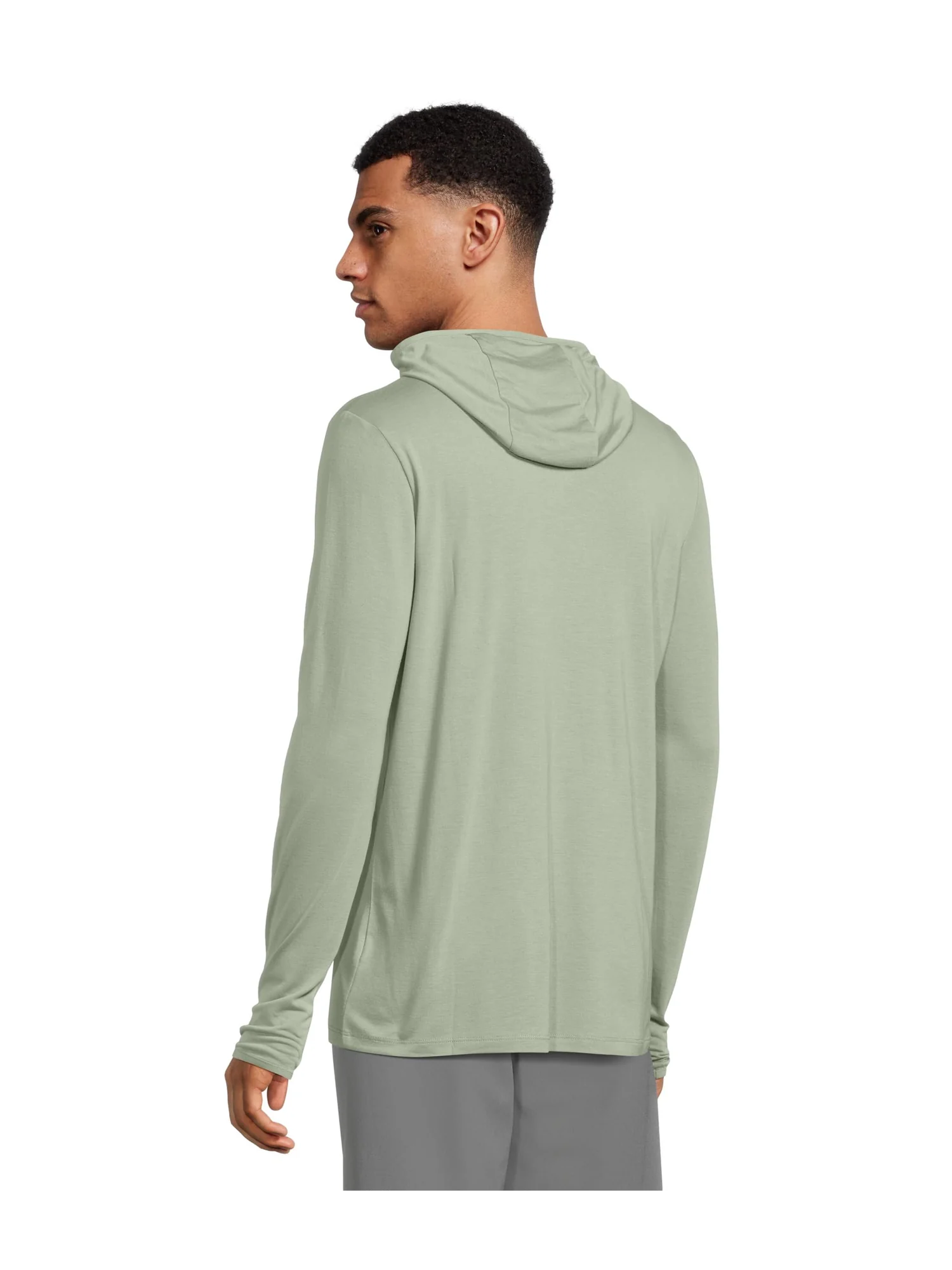 Худи Free Fly Bamboo Lightweight Hoodie — изображение 3 из 5, зеленый