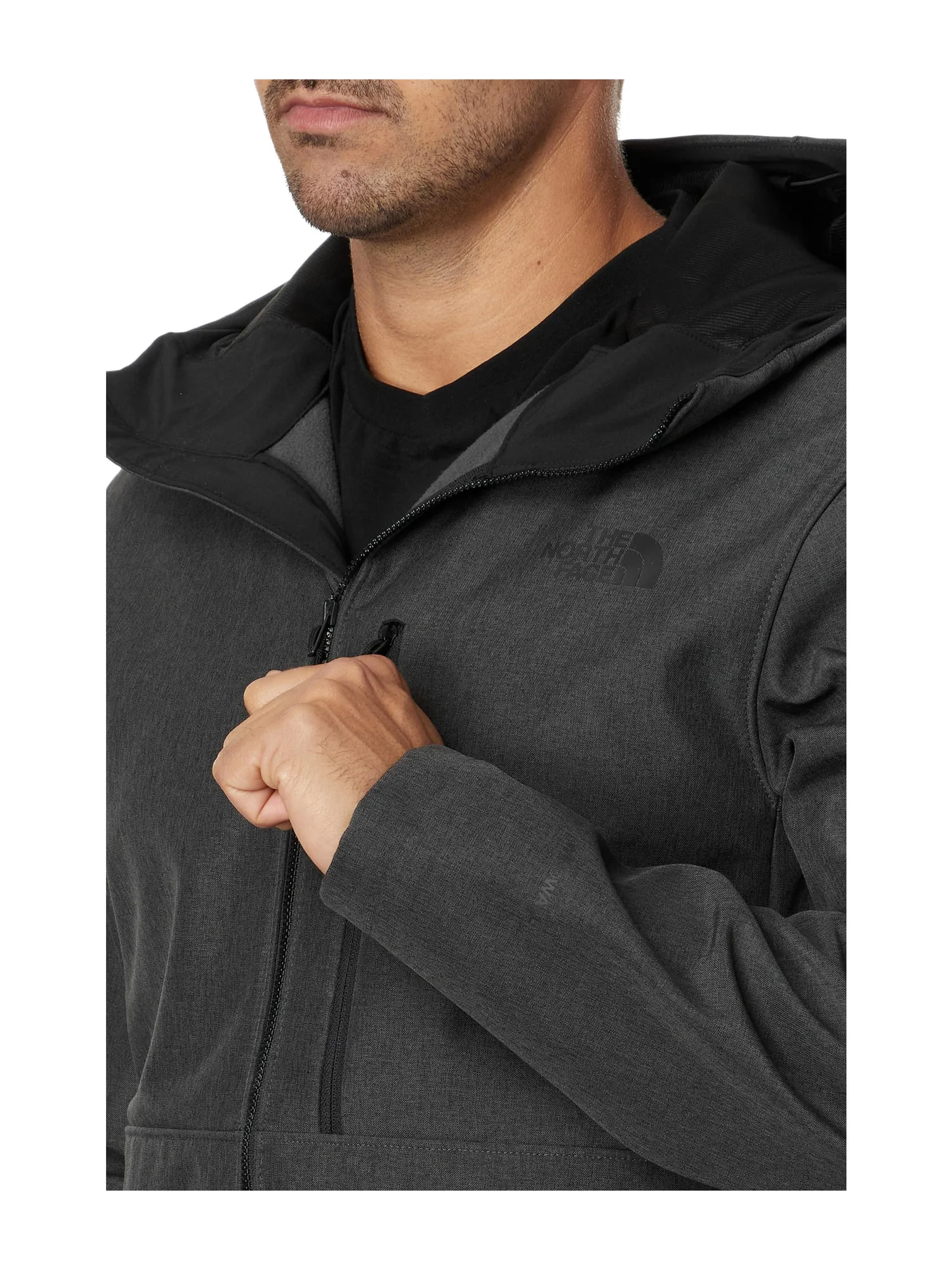 Худи The North Face Apex Bionic 3 Hoodie — изображение 3 из 4, темный серый