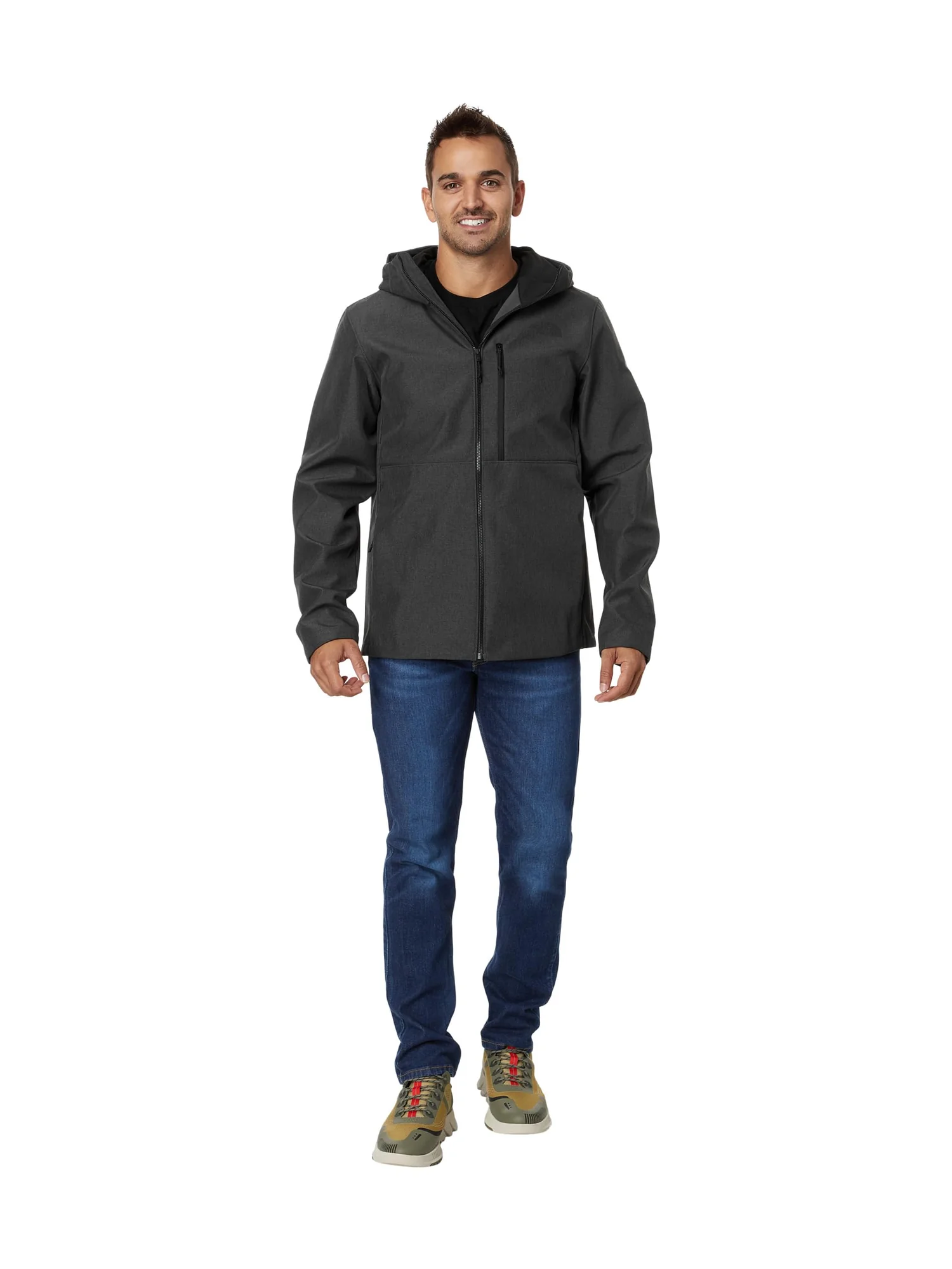 Худи The North Face Apex Bionic 3 Hoodie — изображение 4 из 4, темный серый