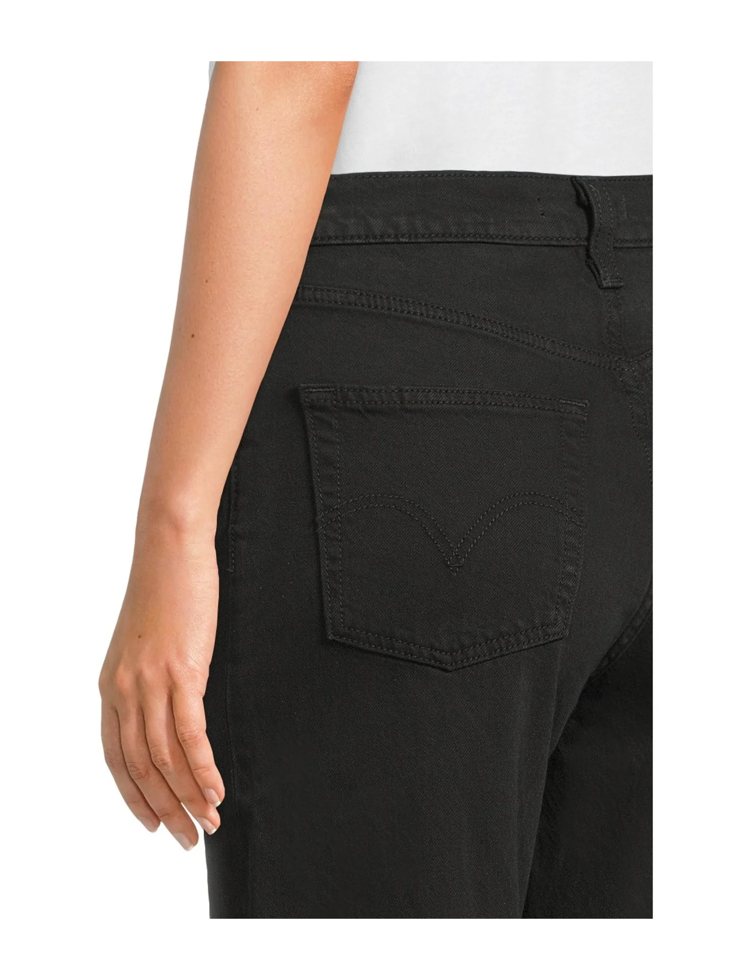 Джинсы Levi's Premium Ribcage Full Length Jeans — изображение 4 из 5, черный