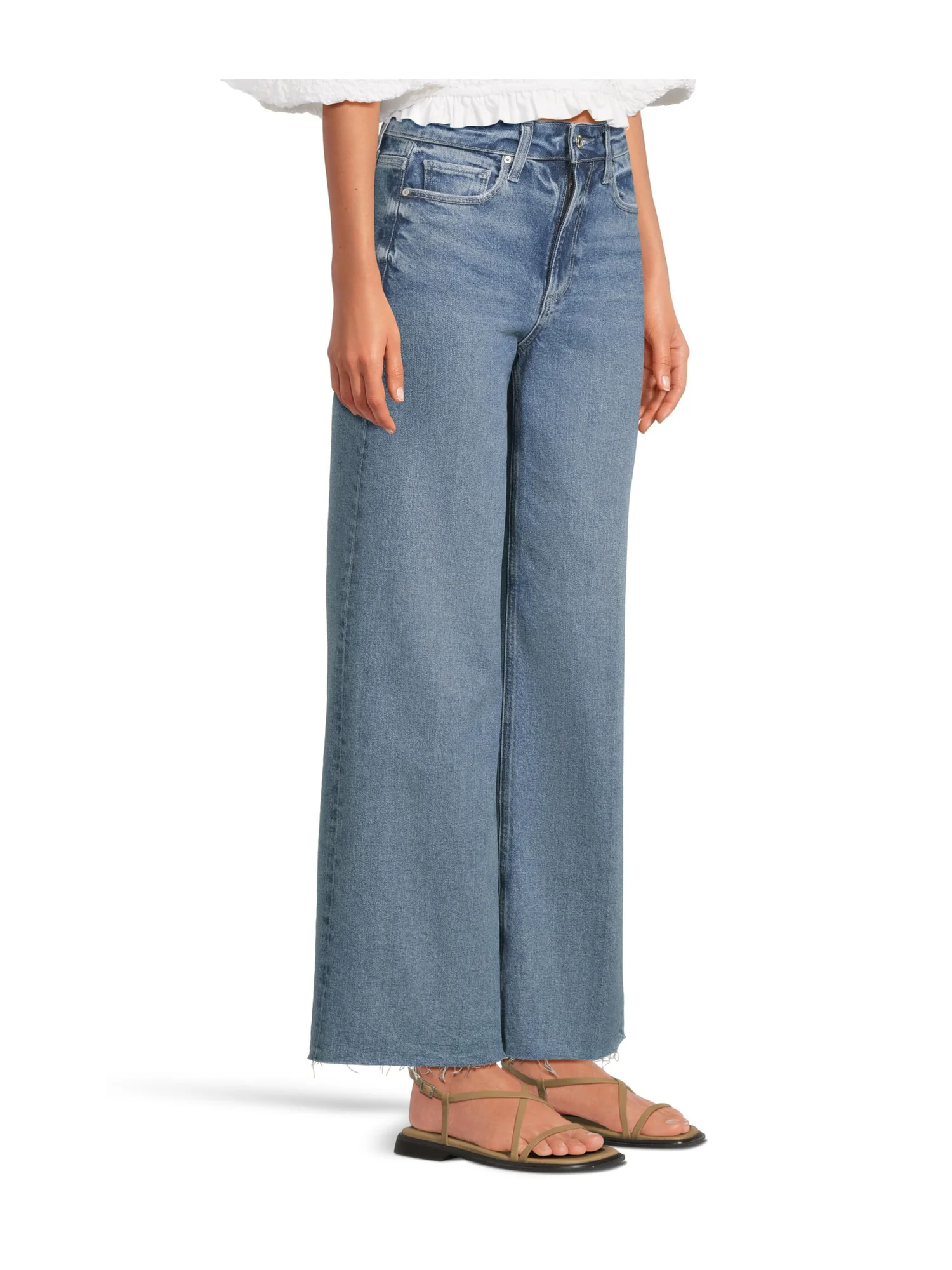 Джинсы Paige Anessa 31In Raw Hem, цвет Jam Session — изображение 2 из 6