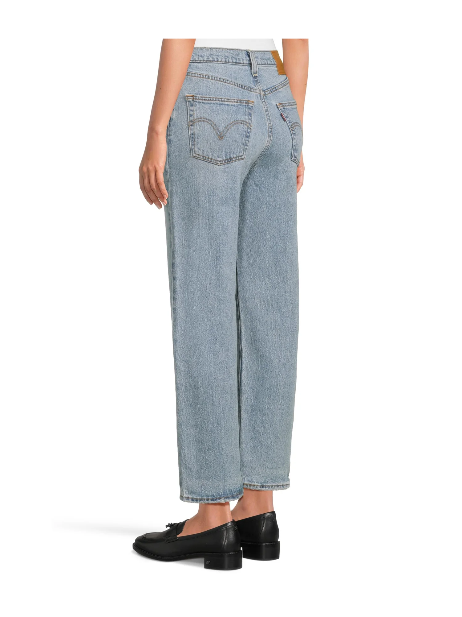 Джинсы Levi's Premium Ribcage Straight Ankle, цвет Let's Share — изображение 3 из 5