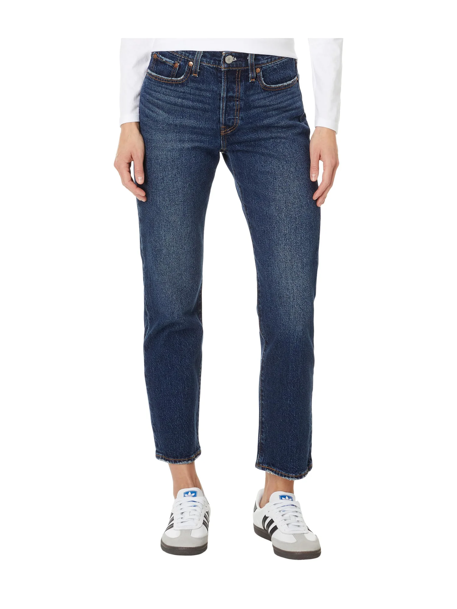 Джинсы Levi's Premium Wedgie Straight — изображение 1 из 4, индиго