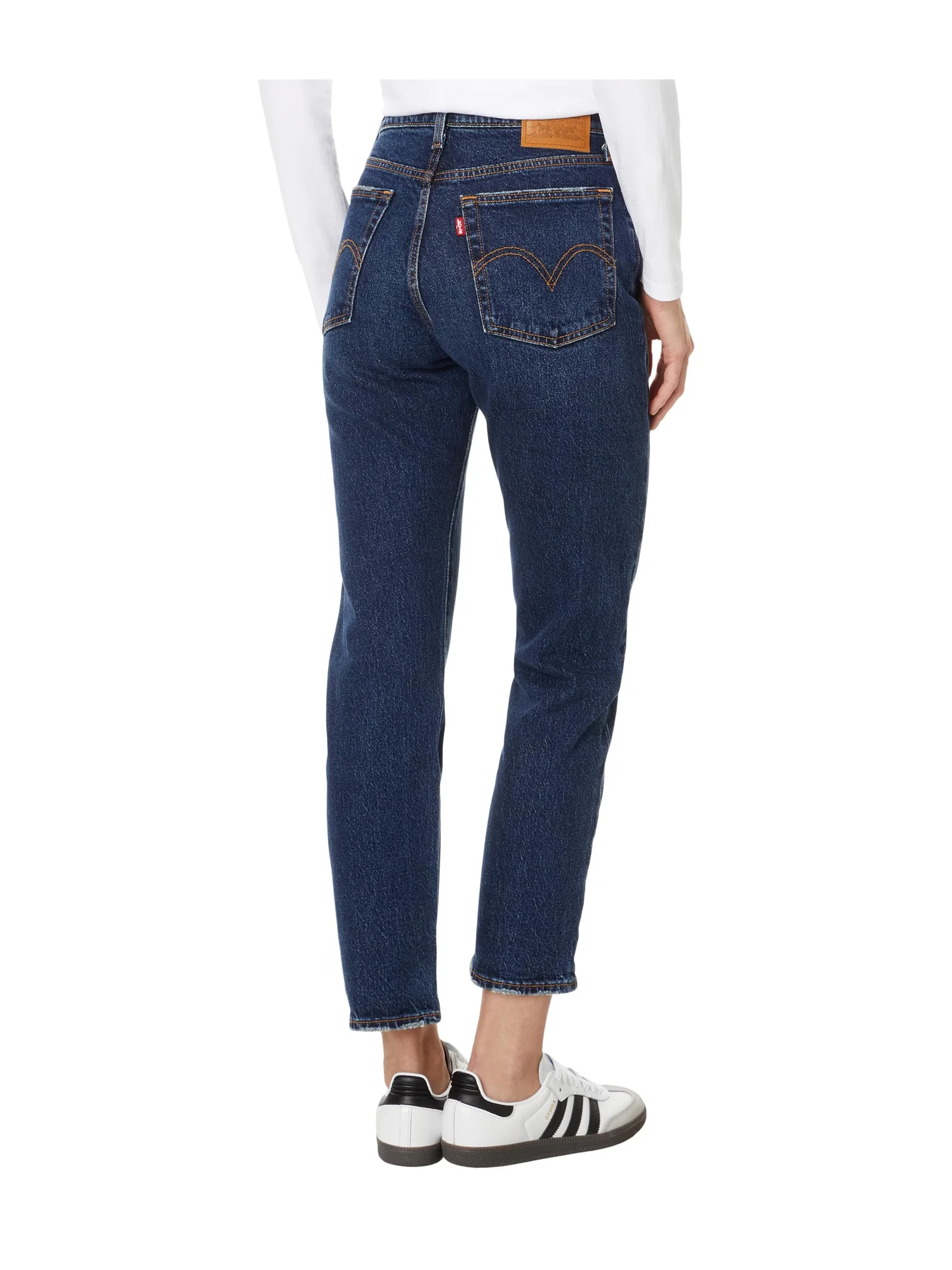 Джинсы Levi's Premium Wedgie Straight — изображение 2 из 4, индиго