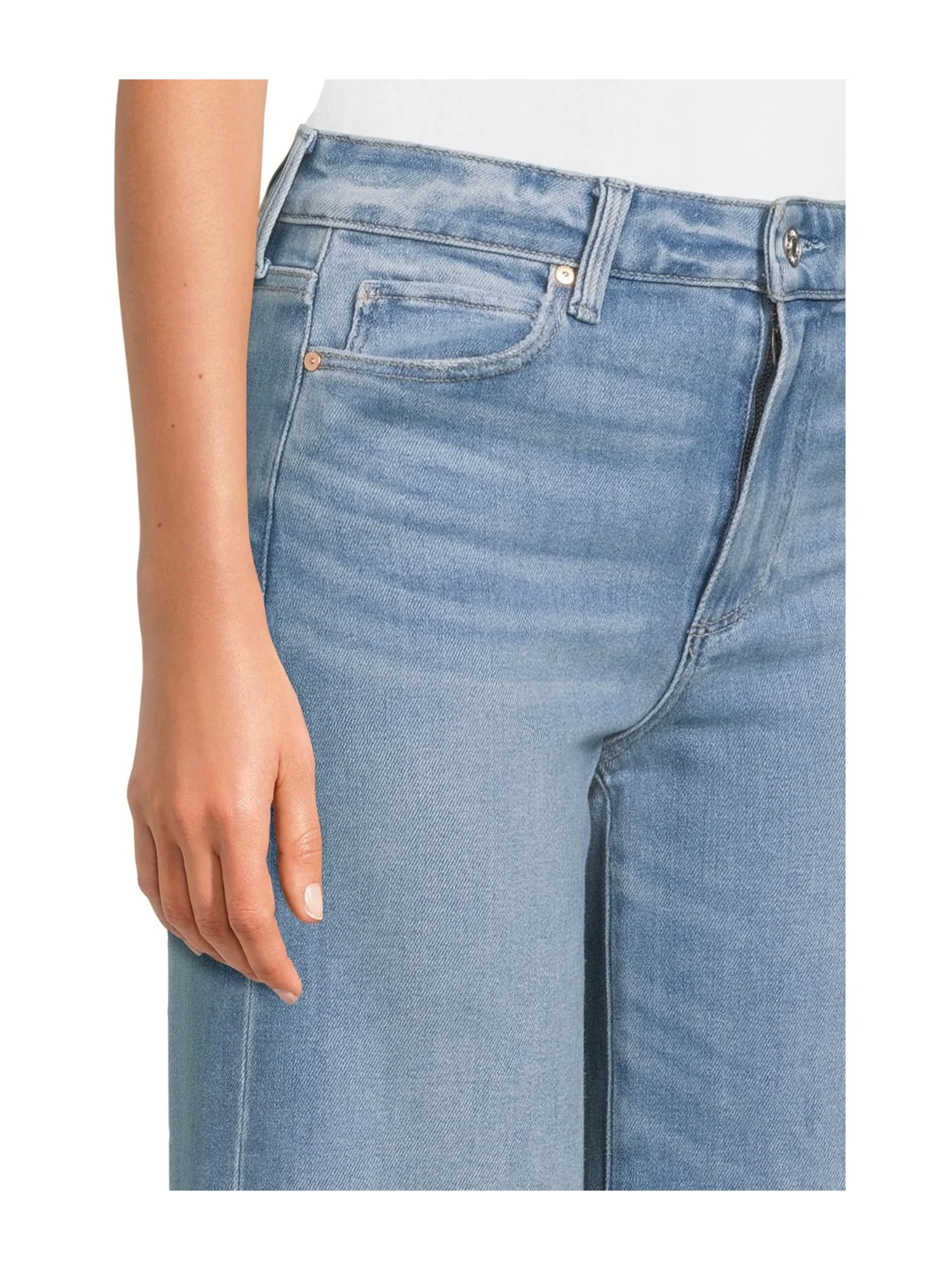 Джинсы Paige Anessa 31" Belt Loops Raw Hem in Mesmerize, цвет Mesmerize — изображение 4 из 5