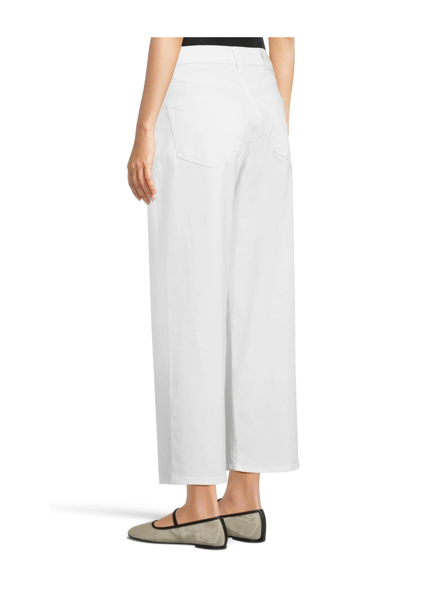 Джинсы Paige Cameron Ankle in Crisp White — изображение 3 из 5, белый