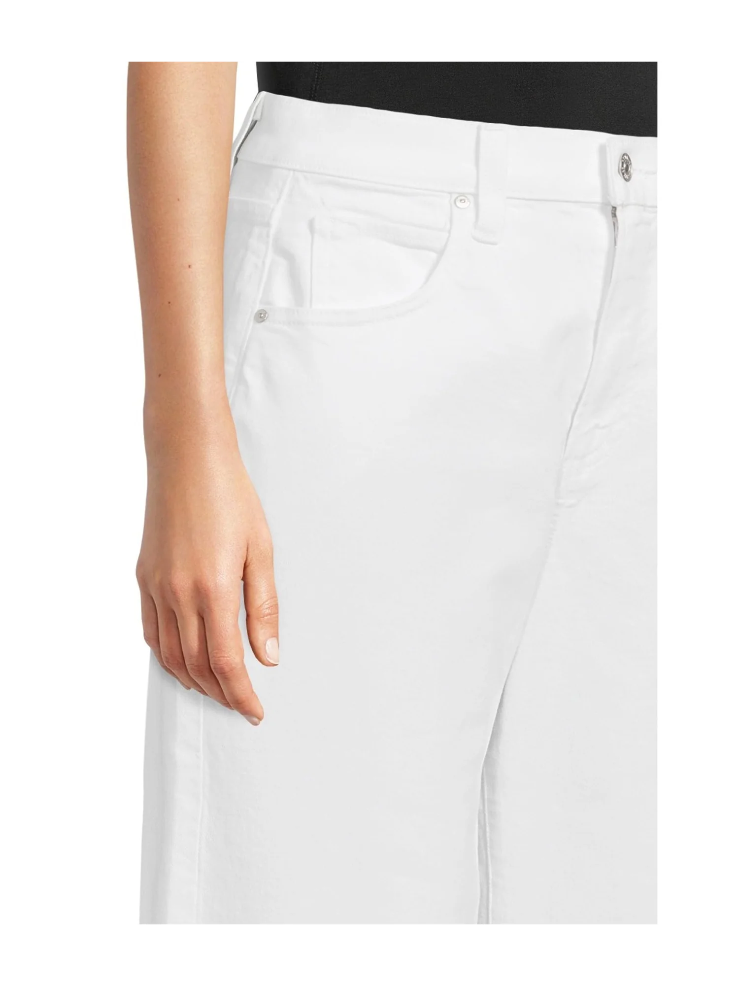 Джинсы Paige Cameron Ankle in Crisp White — изображение 4 из 5, белый