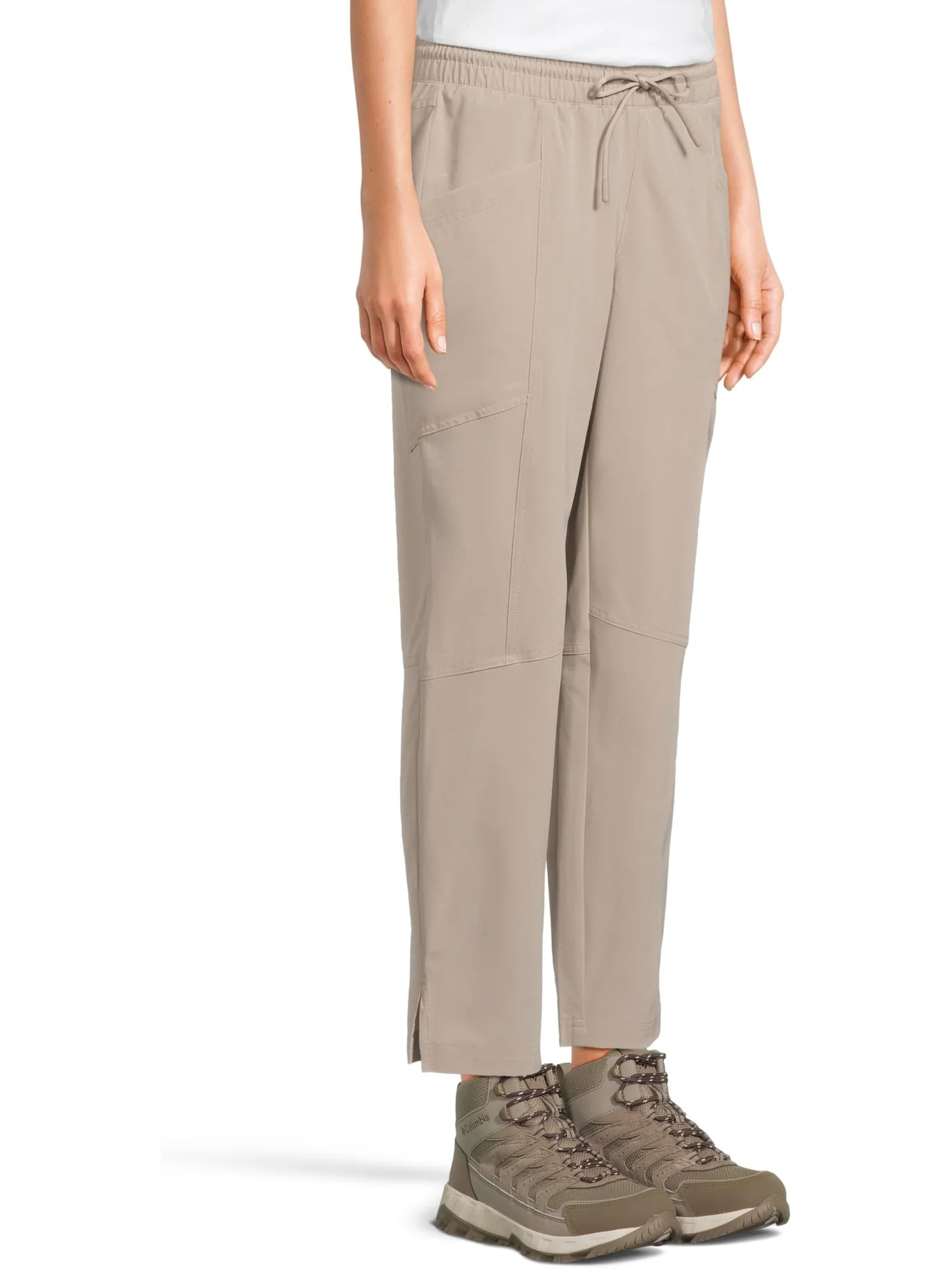 Джинсы L.L.Bean Women's VentureStretch Woven Ankle Pants — изображение 2 из 5, песочный