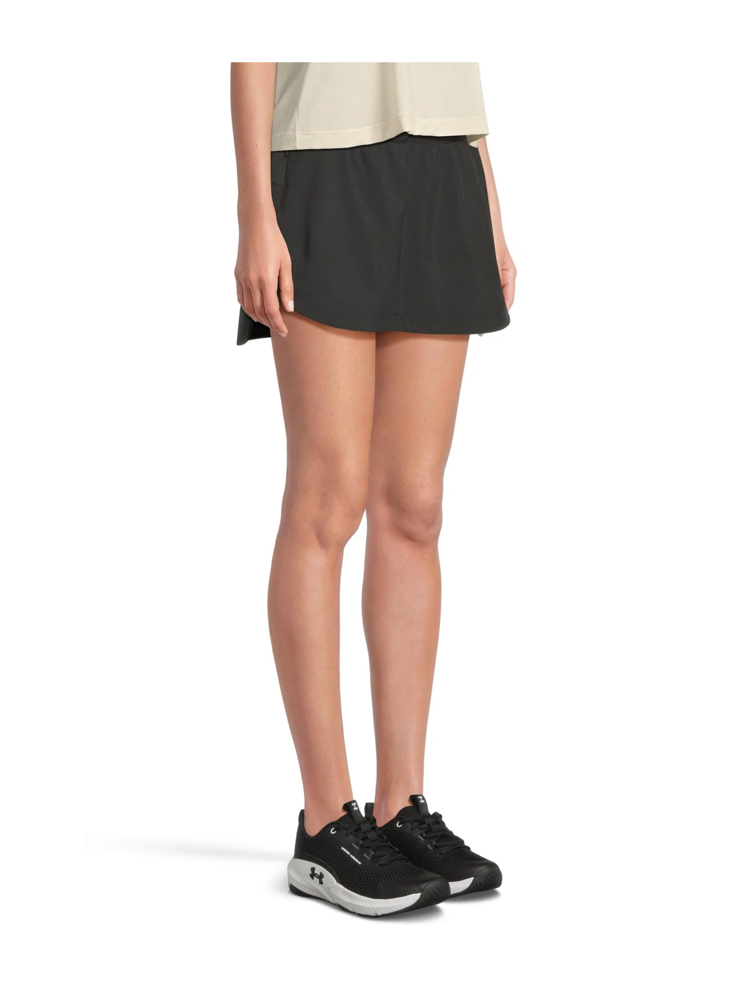 Шорты Free Fly Bamboo-Lined Active Breeze Skorts — изображение 2 из 6, черный