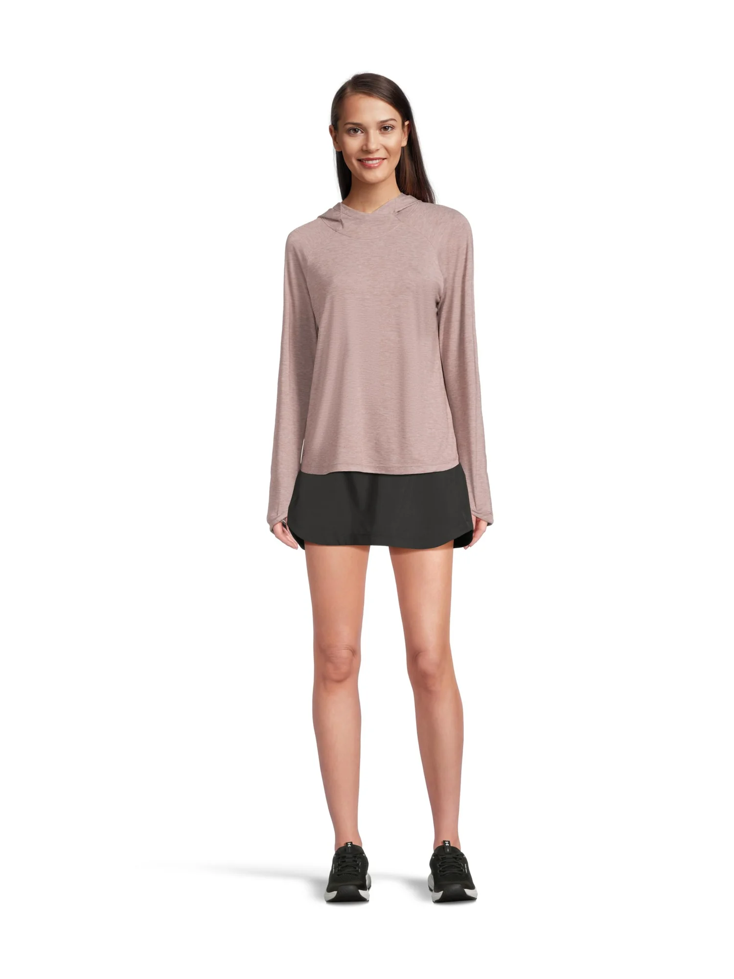 Шорты Free Fly Bamboo-Lined Active Breeze Skorts — изображение 6 из 6, черный