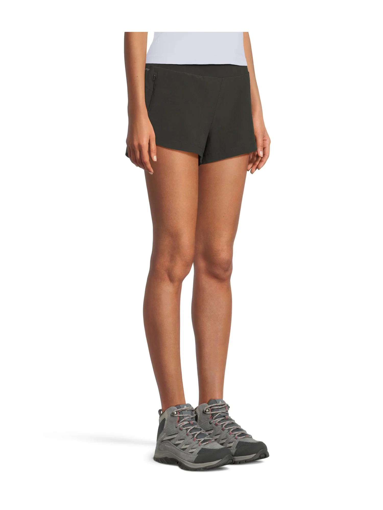 Шорты Free Fly Bamboo-Lined Active Breeze Shorts - 3" — изображение 2 из 4, черный