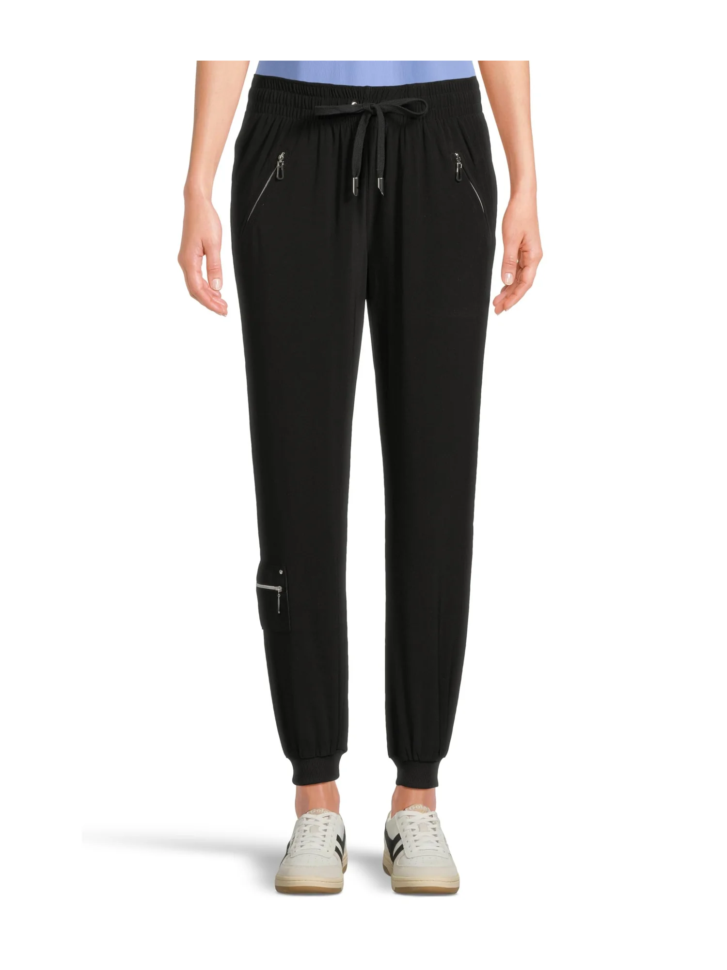 Брюки Jamie Sadock Travelux All Purpose Jogger Pants — изображение 1 из 5, черный