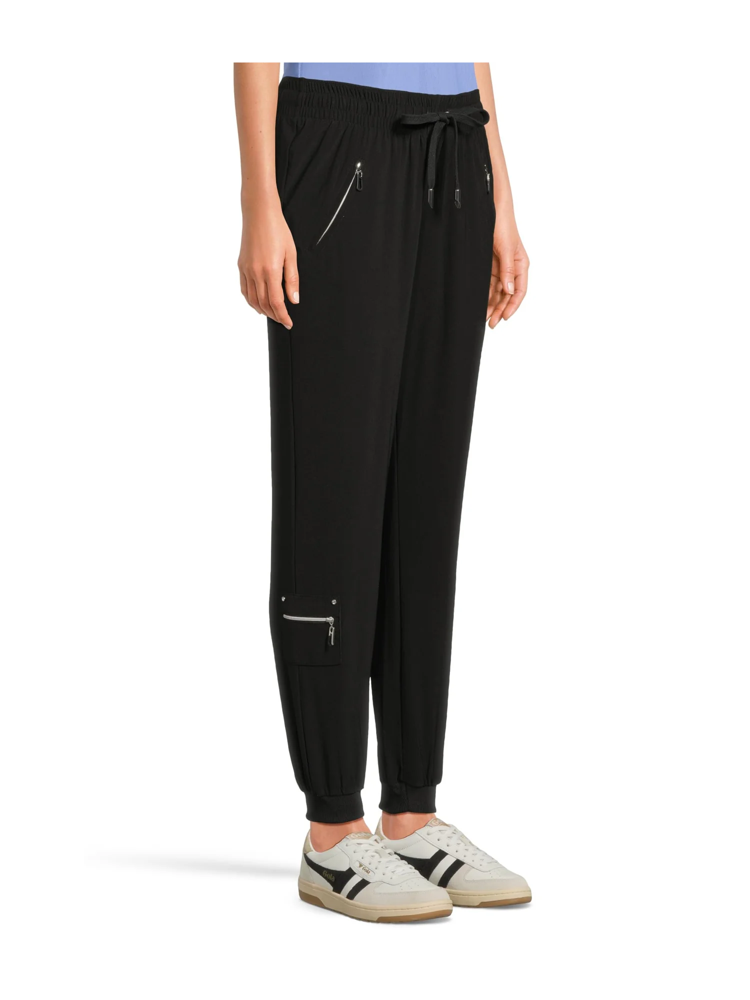 Брюки Jamie Sadock Travelux All Purpose Jogger Pants — изображение 2 из 5, черный