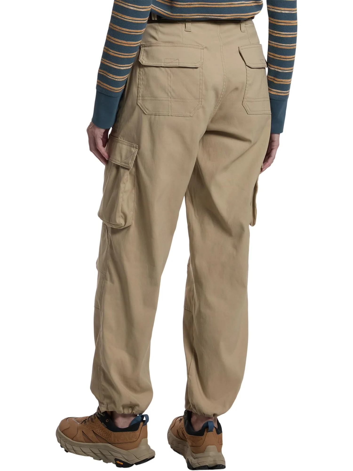Женские эластичные брюки-карго Zion Prana — изображение 3 из 5, бежевый