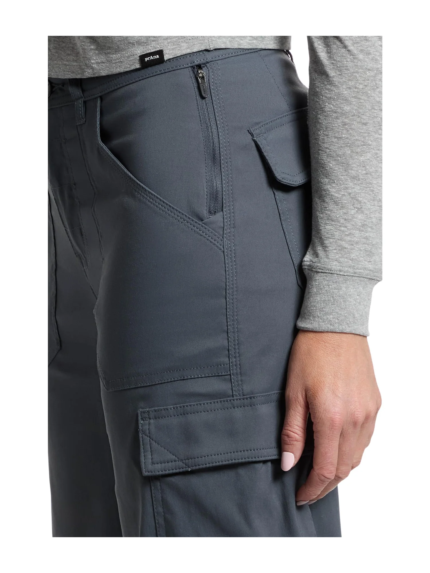 Брюки Prana Stretch Zion Cargo Pants — изображение 4 из 5, грозовое облако