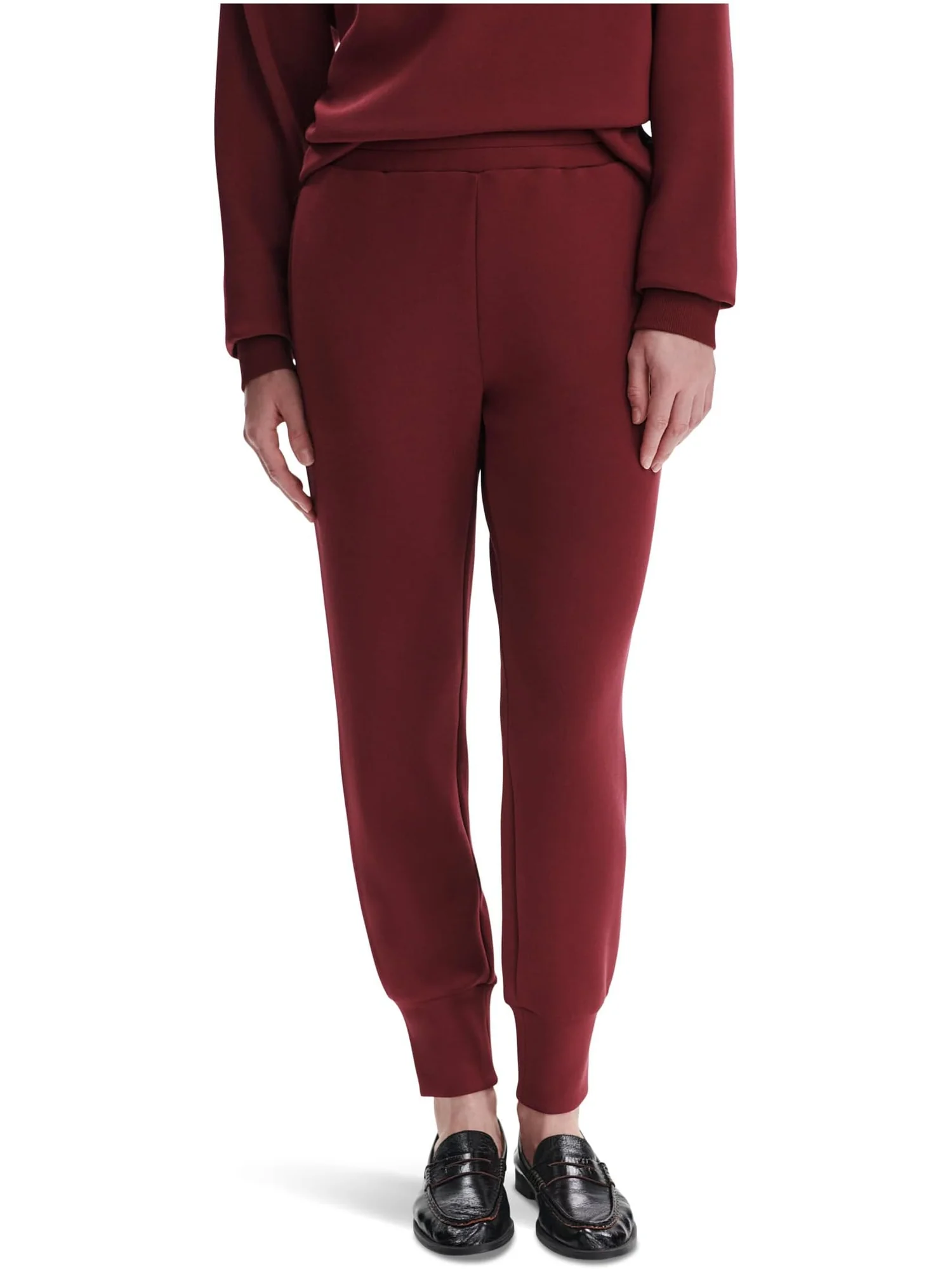 Брюки Varley The Slim Cuff Pants — красный