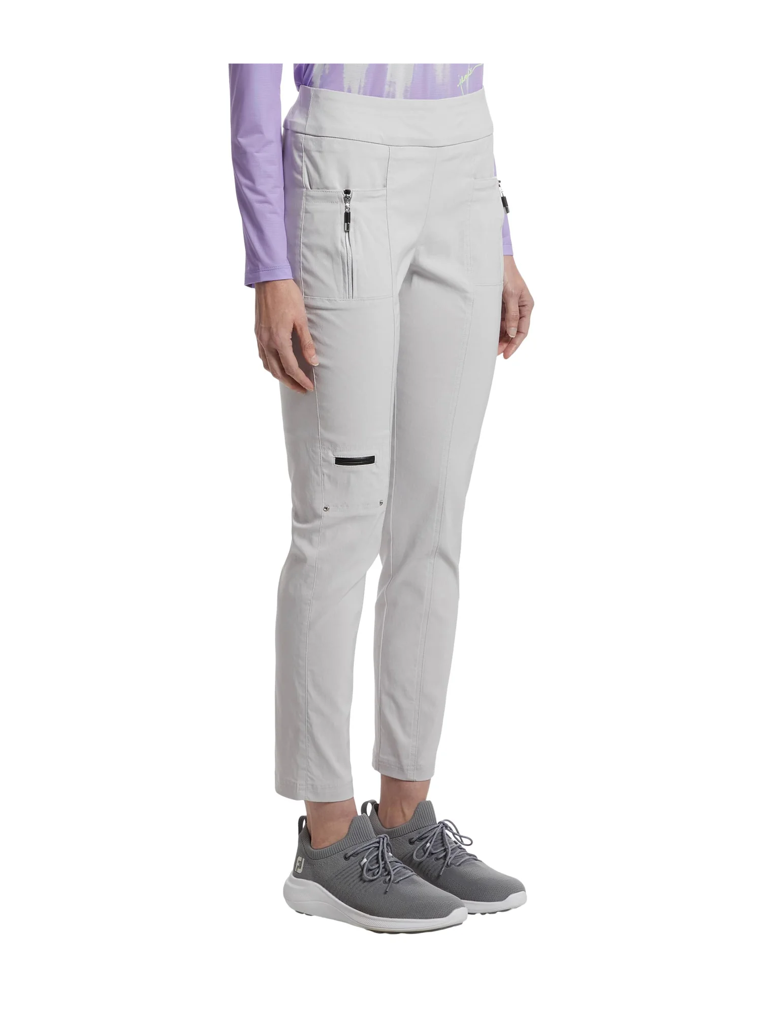 Брюки Jamie Sadock 38.5" Skinnyliscous Ankle Pants — изображение 2 из 5, серый