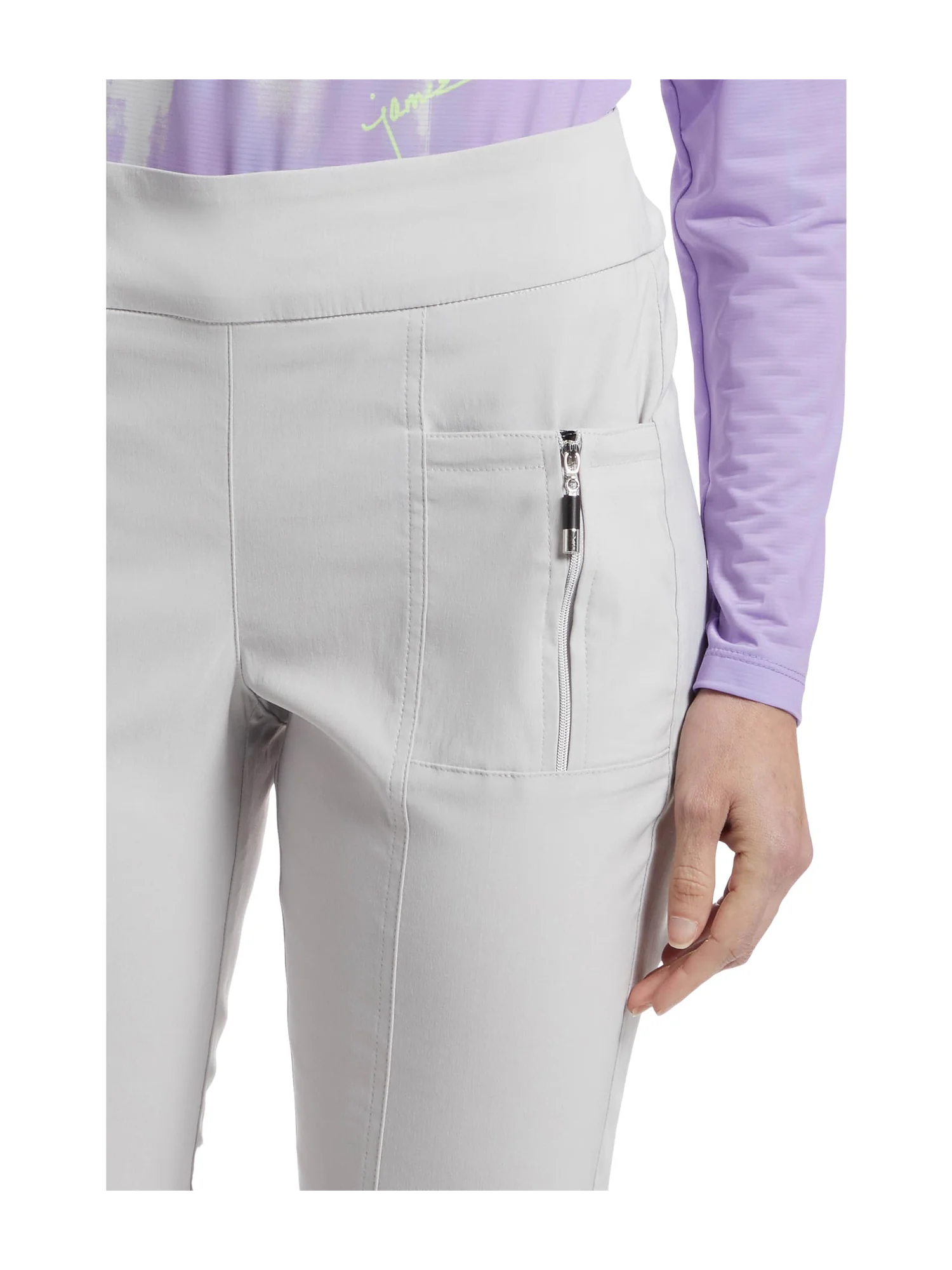 Брюки Jamie Sadock 38.5" Skinnyliscous Ankle Pants — изображение 4 из 5, серый