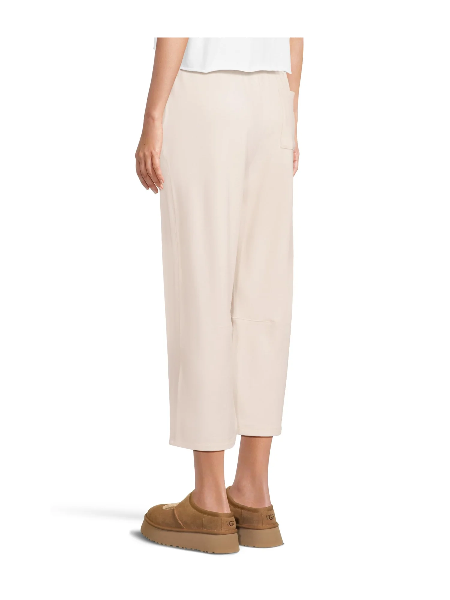 Брюки Barefoot Dreams Malibu Collection Brushed Fleece Pant — изображение 3 из 5, песочный