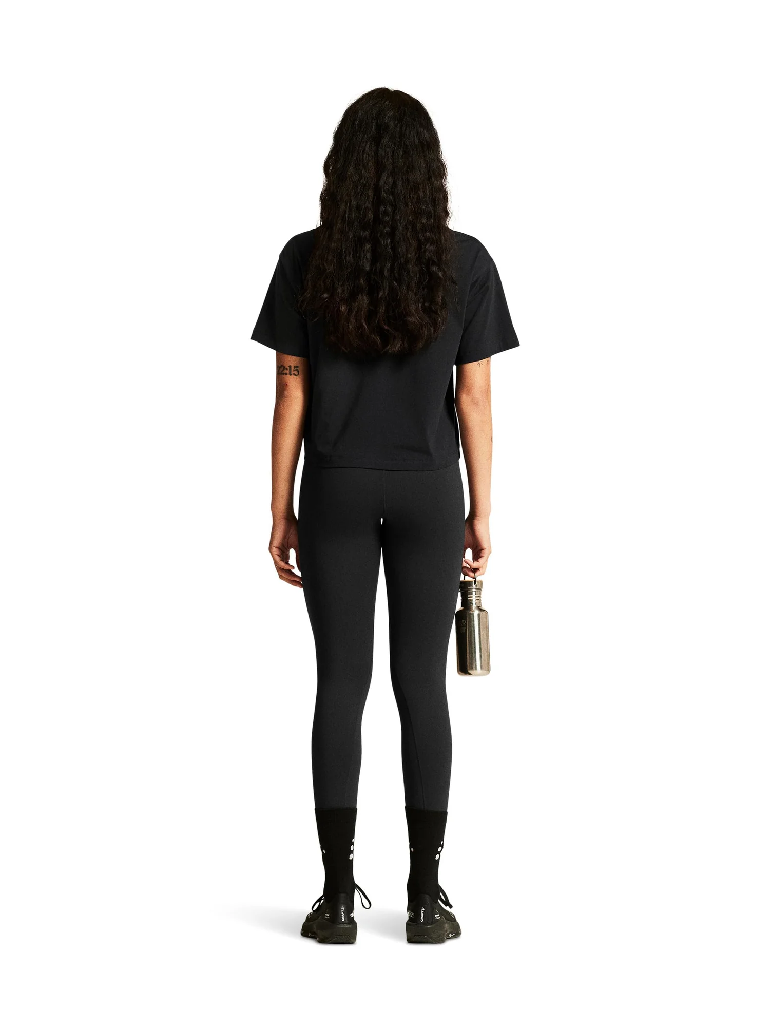 Брюки Craft Collective 7/8 Tights — изображение 2 из 4, черный