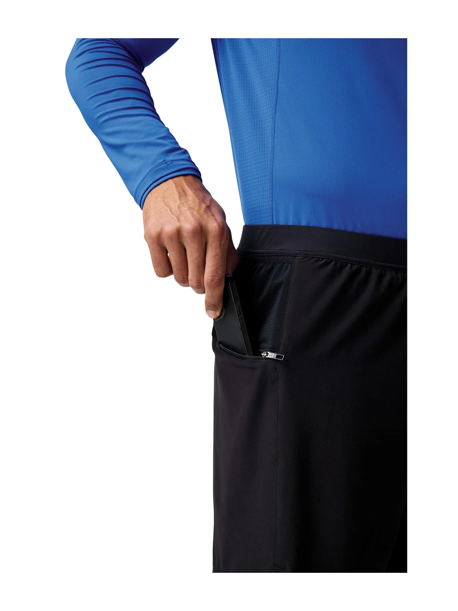 Шорты Brooks Journey 7" 2-in-1 Shorts — изображение 3 из 3, черный