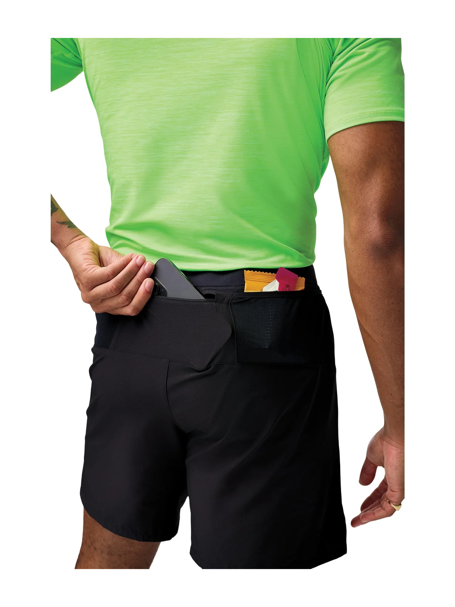 Шорты Brooks Journey 7" Shorts — изображение 4 из 4, черный
