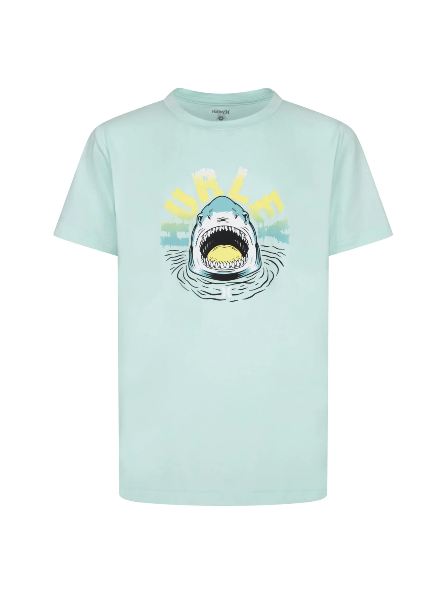 Футболка Hurley Kids Shark Peep Graphic UPF T-Shirt — изображение 1 из 2, мятный