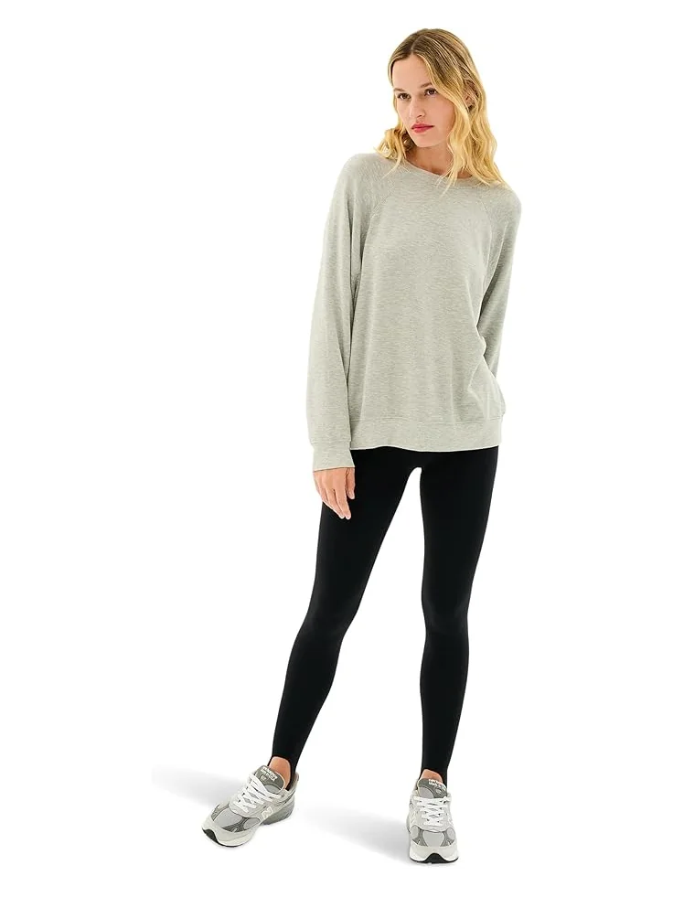 Толстовка Splits59 Andie Oversized Fleece Sweatshirt — изображение 3 из 3, серый