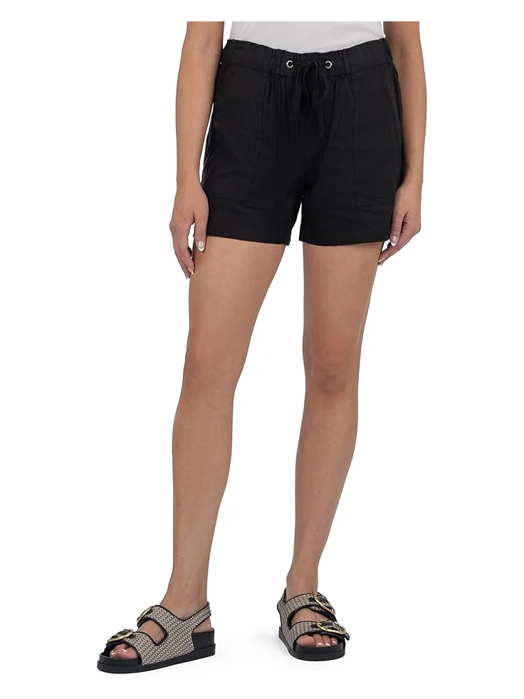 Шорты KUT from the Kloth Katana-Drawstring Shorts with Porkchop Pockets