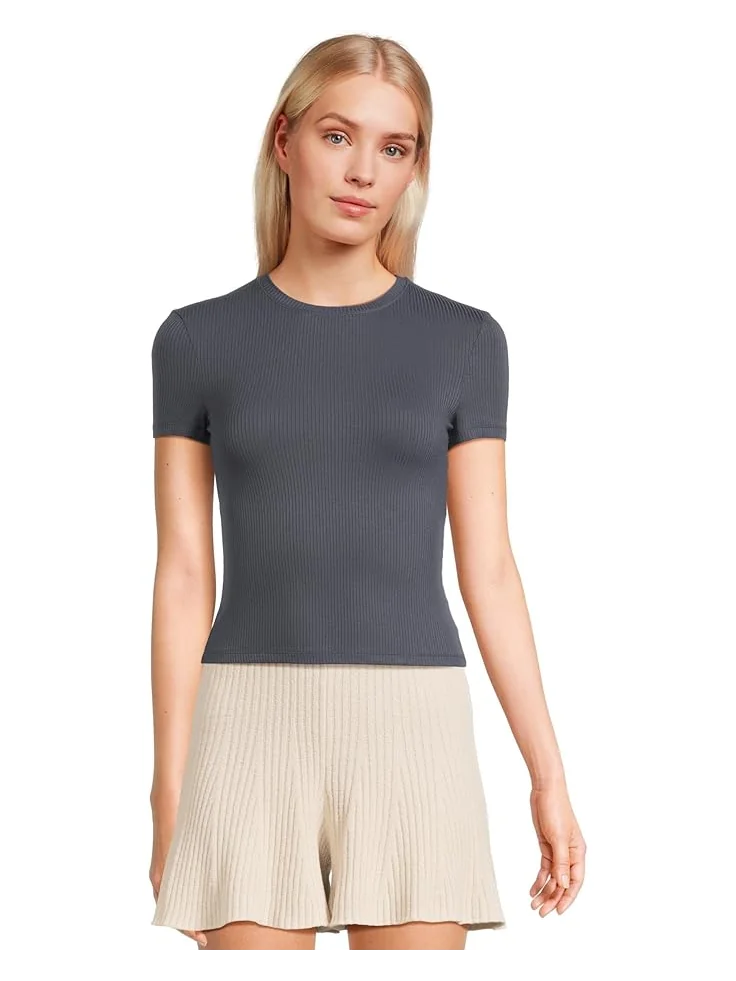 Футболка UGG Miriam Baby Tee Rib — изображение 1 из 5, грозовое облако