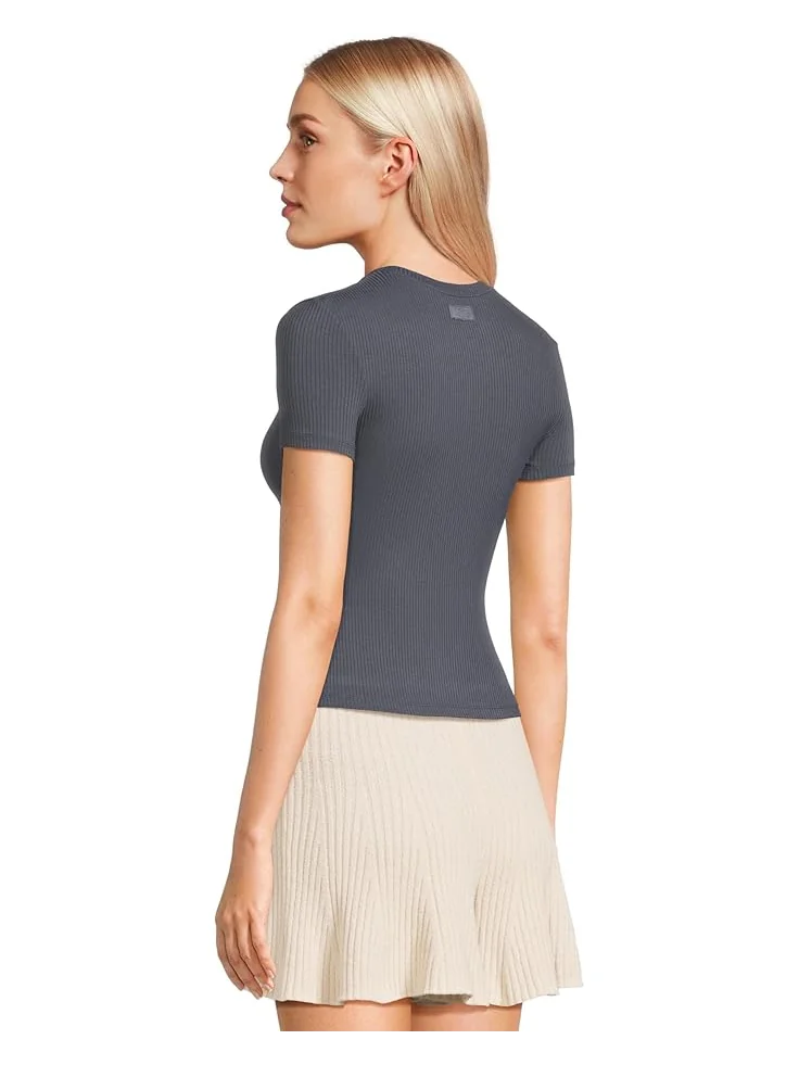 Футболка UGG Miriam Baby Tee Rib — изображение 3 из 5, грозовое облако