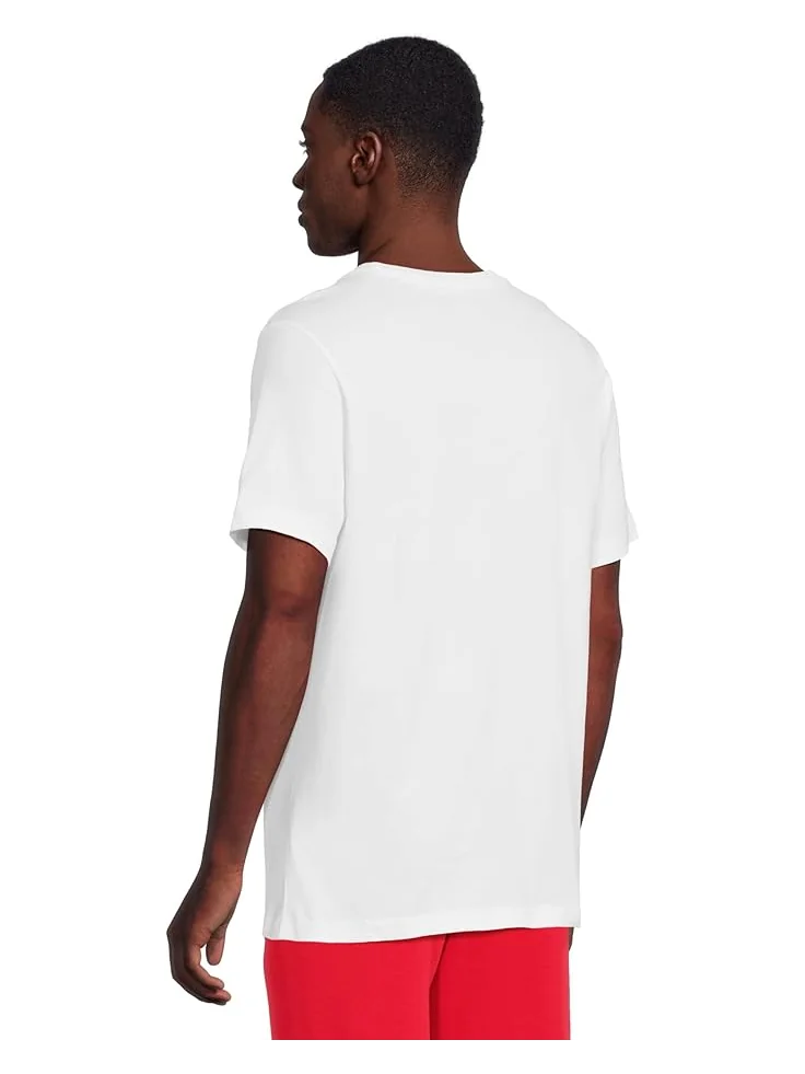 Футболка Nike Sportswear Icon Futura Tee — изображение 3 из 5, белый/черный/красный