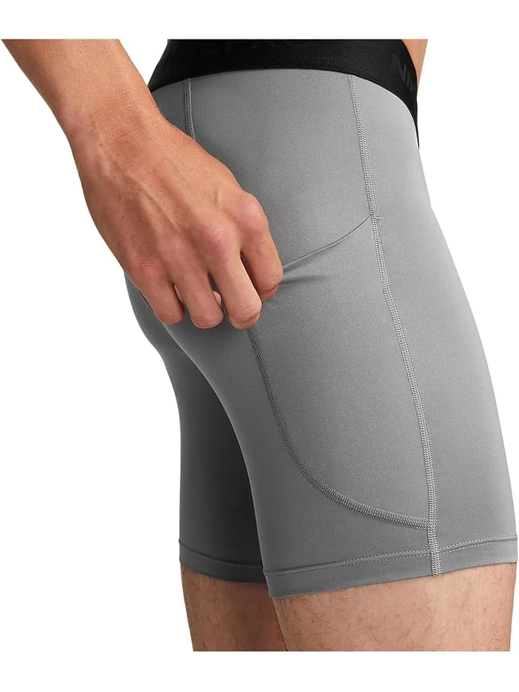 Шорты Nike Pro Dri-FIT Shorts — изображение 3 из 3, серый/черный