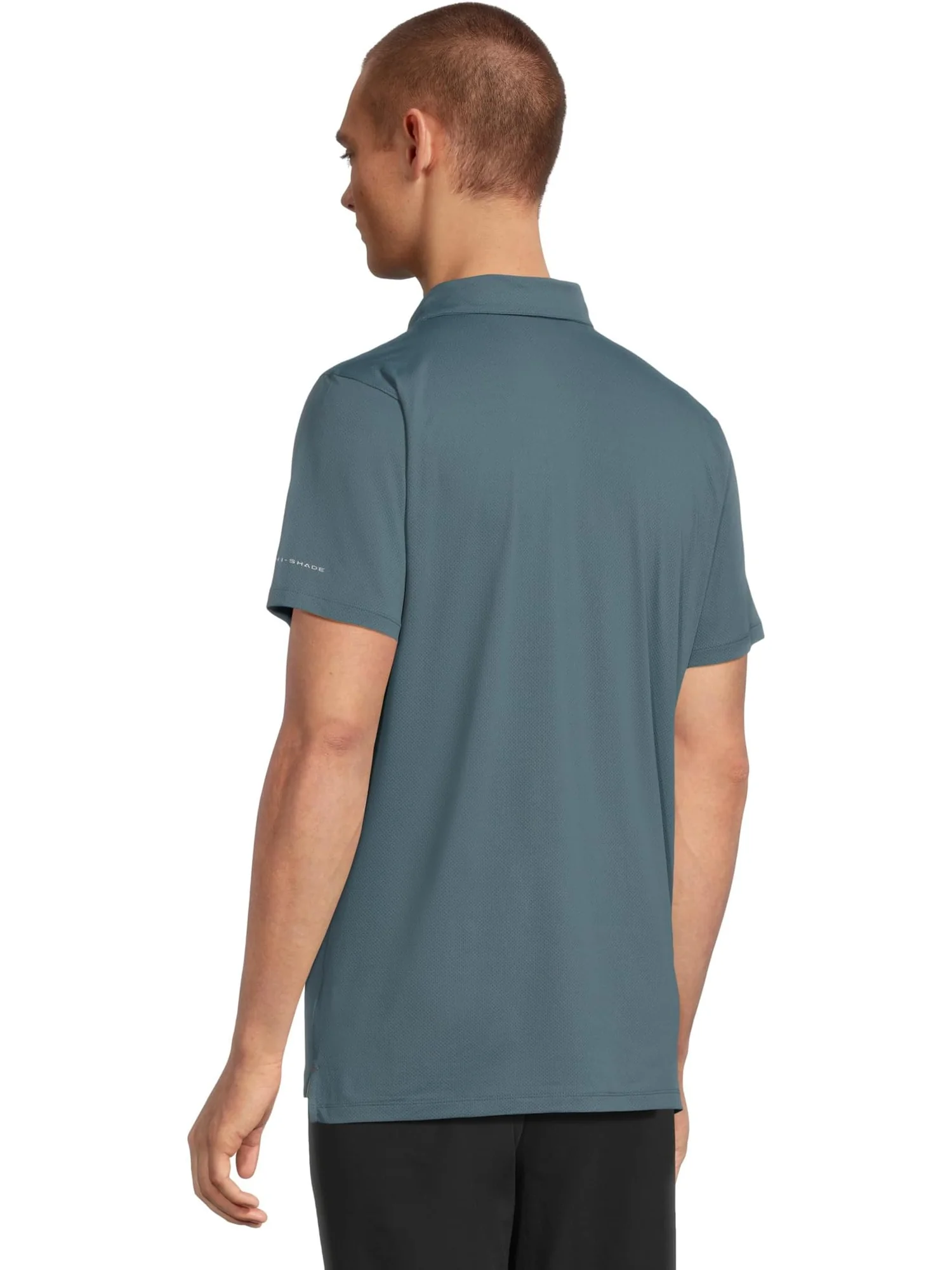 Поло Columbia Tech Trail Utility Polo — изображение 3 из 5, голубой