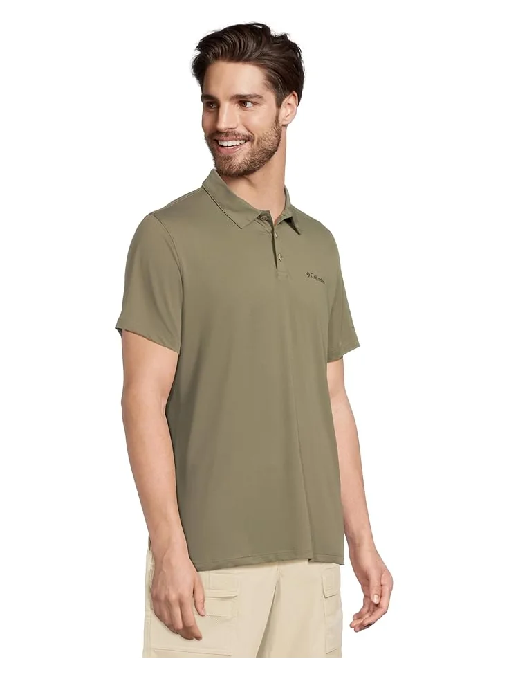 Рубашка поло Columbia Tech Trail Utility Polo — изображение 2 из 5, зеленый