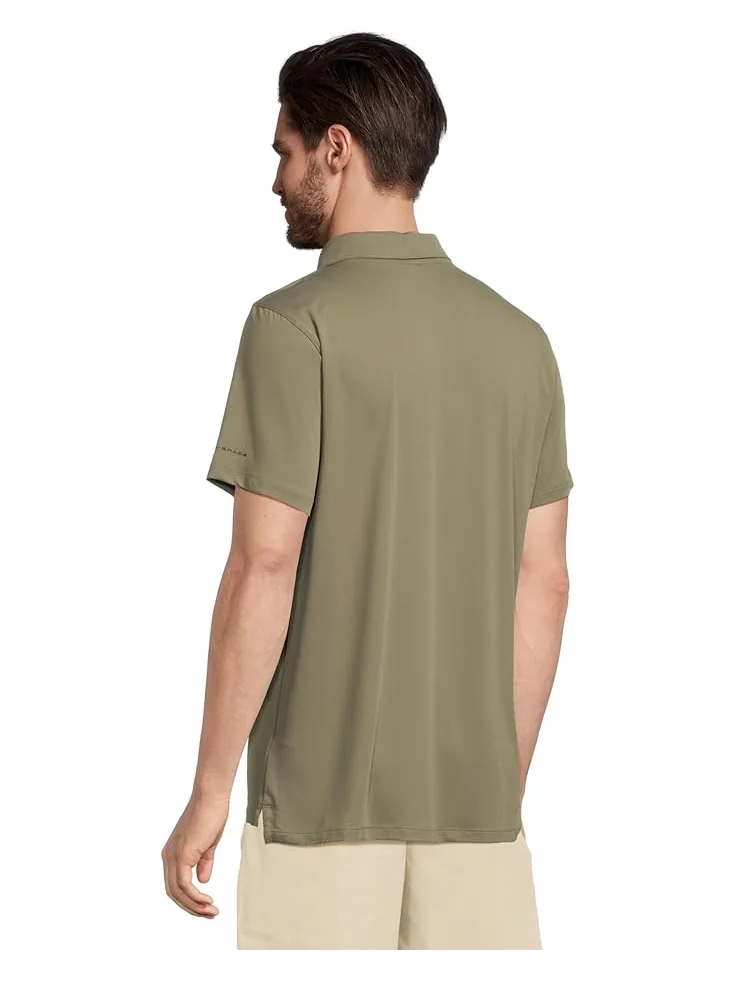 Рубашка поло Columbia Tech Trail Utility Polo — изображение 3 из 5, зеленый