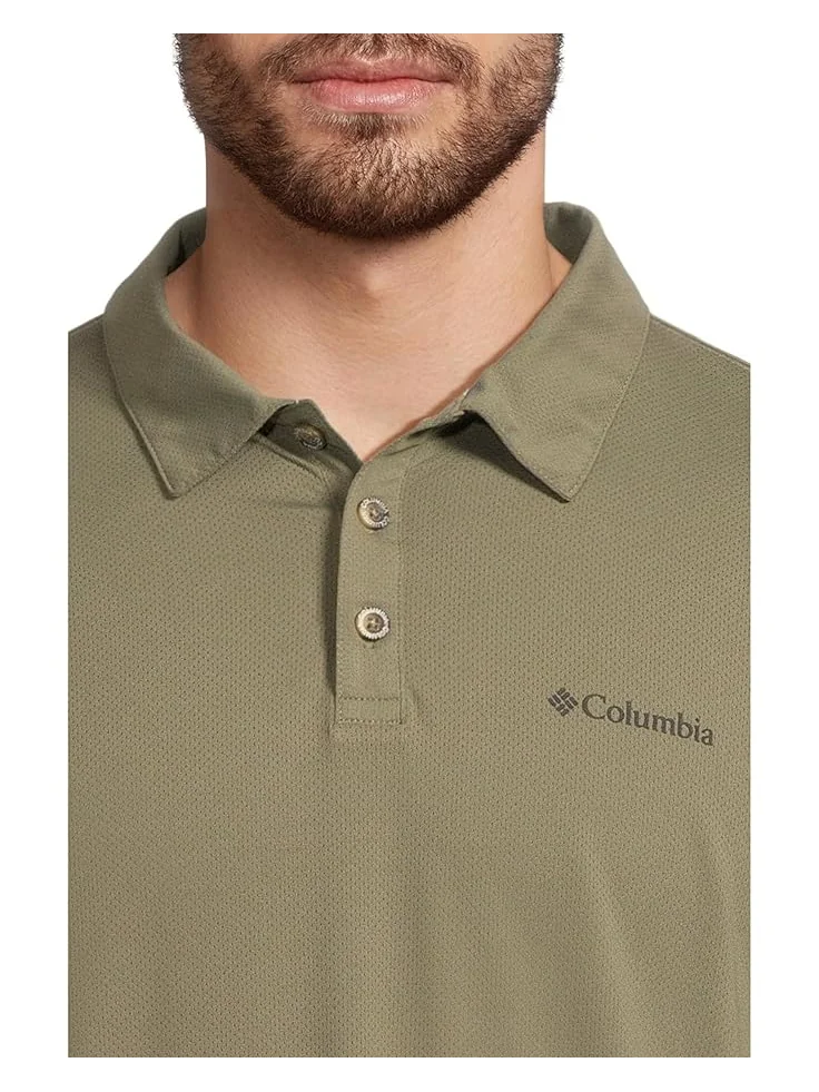Рубашка поло Columbia Tech Trail Utility Polo — изображение 4 из 5, зеленый